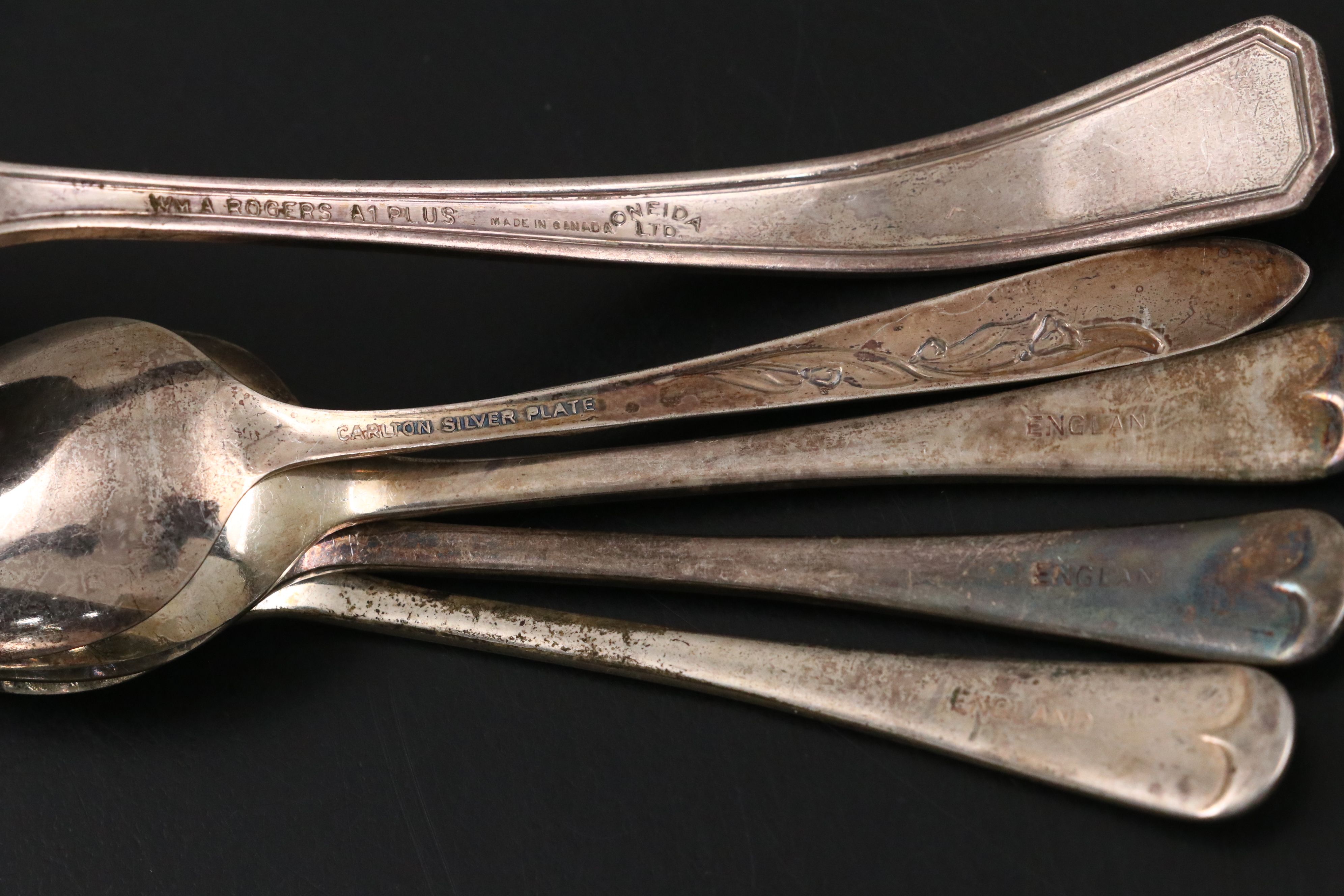 Schneider Toledo Sterling Handle Cake Breaker and Other Vintage Flatware