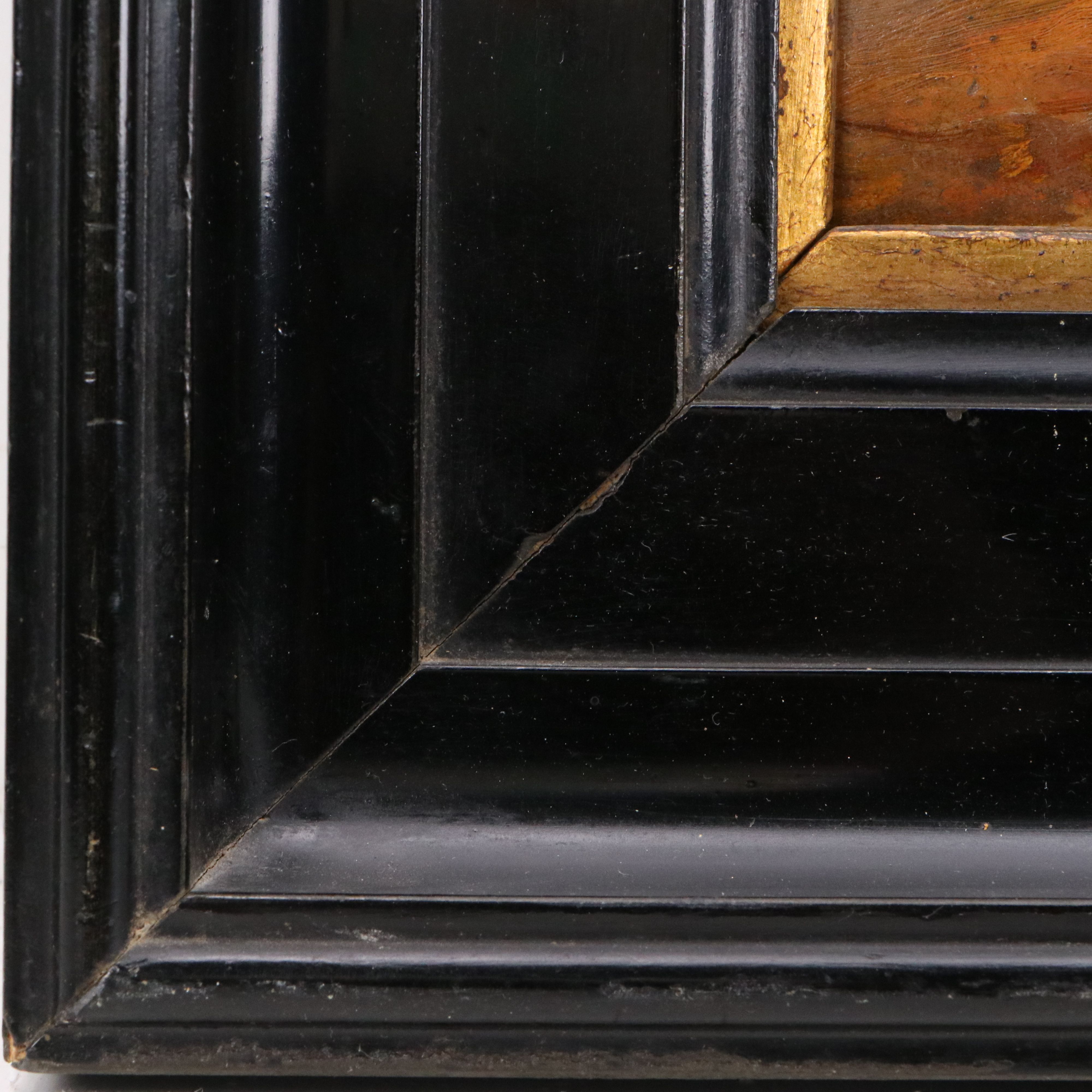 Attributed to Carl Joisten Oil Painting of Autumn Landscape