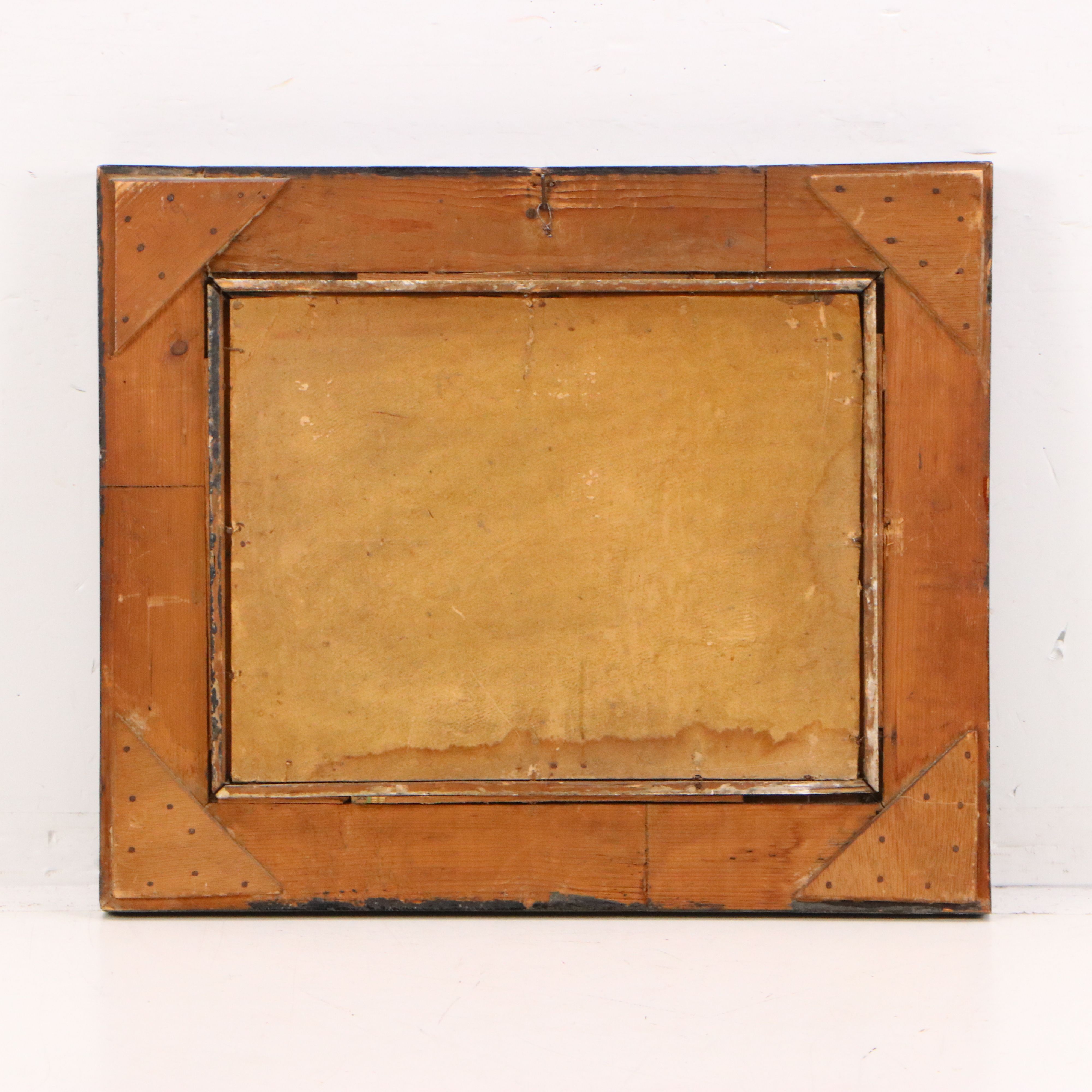 Attributed to Carl Joisten Oil Painting of Autumn Landscape