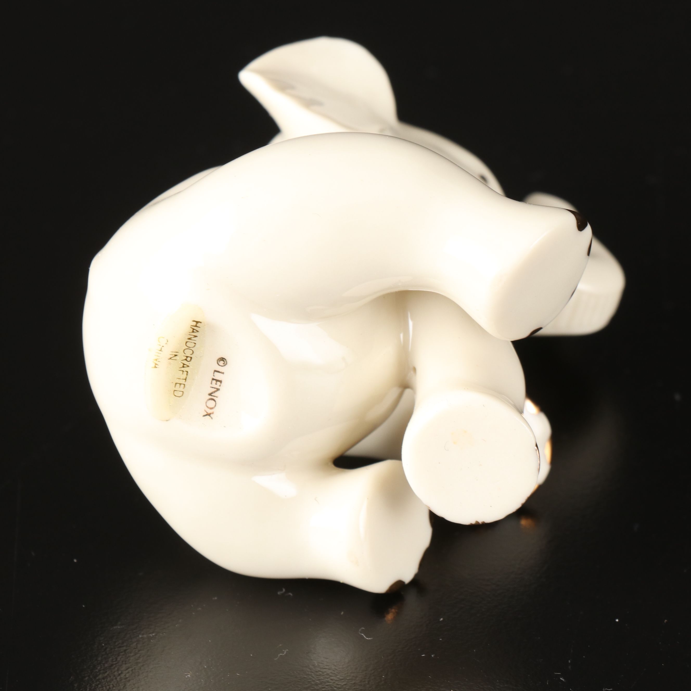 Lenox Swan, Dolphin and Elephant Bone China Figurines