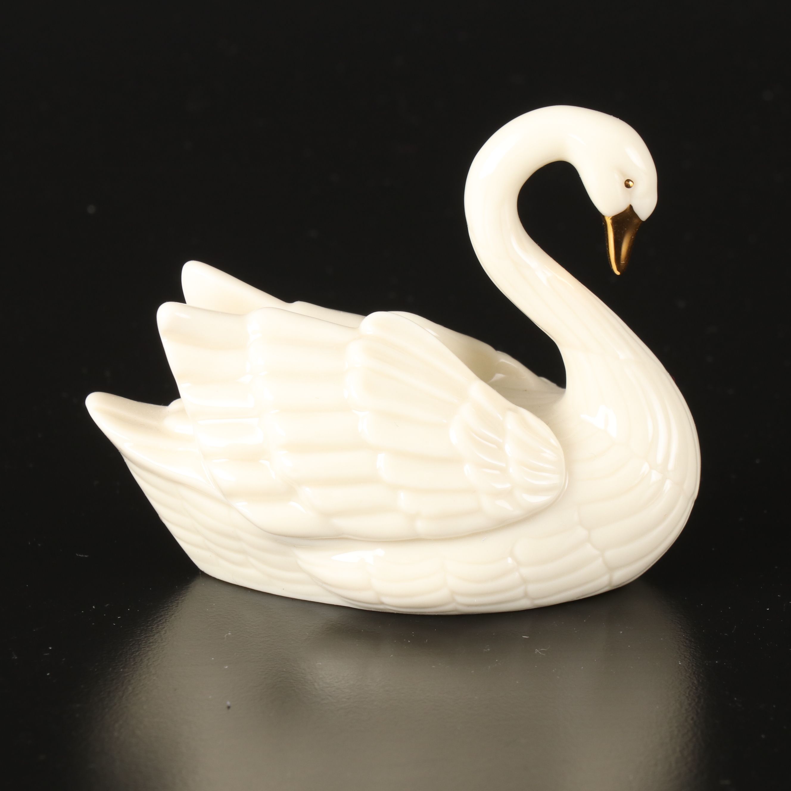 Lenox Swan, Dolphin and Elephant Bone China Figurines