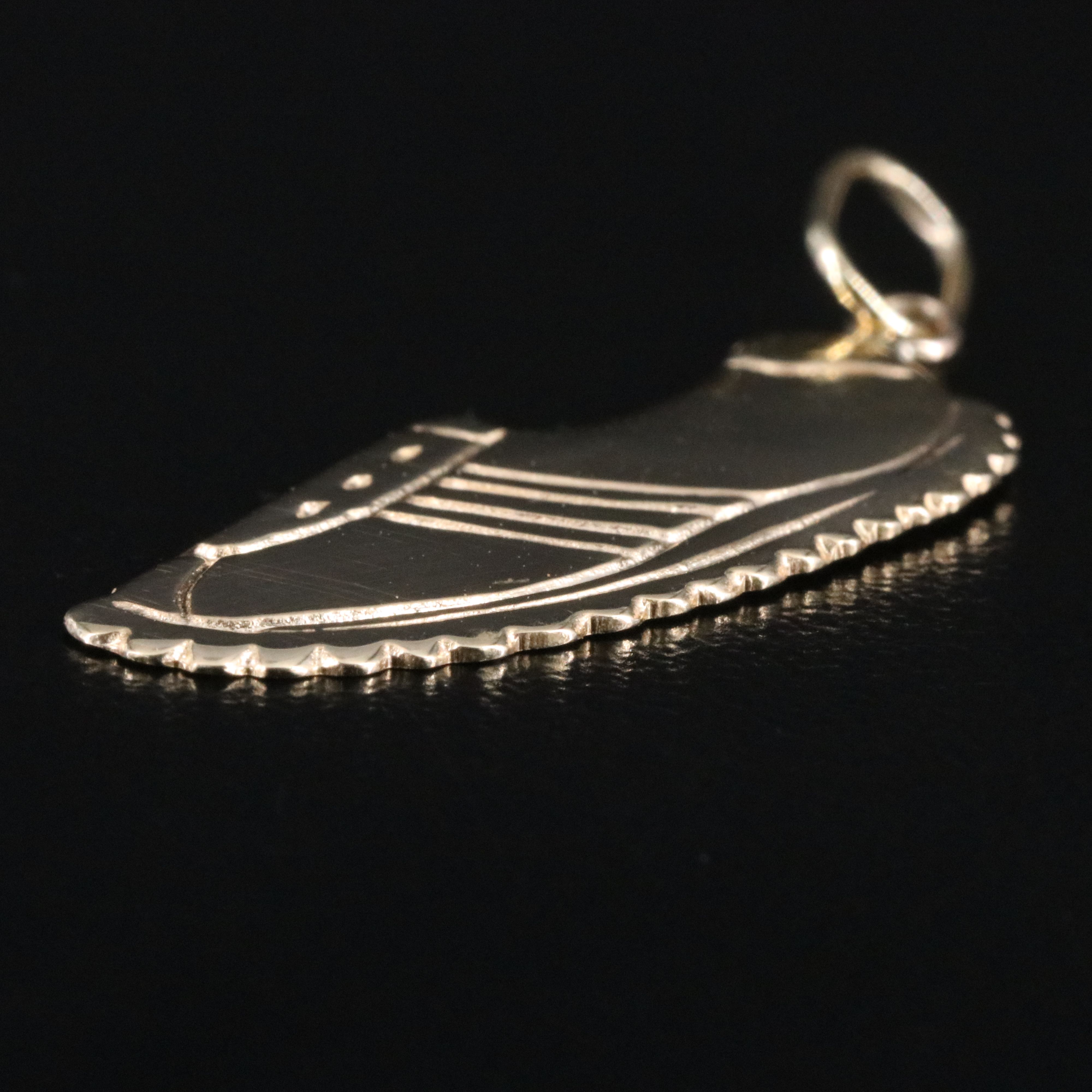 14K Sneaker Pendant