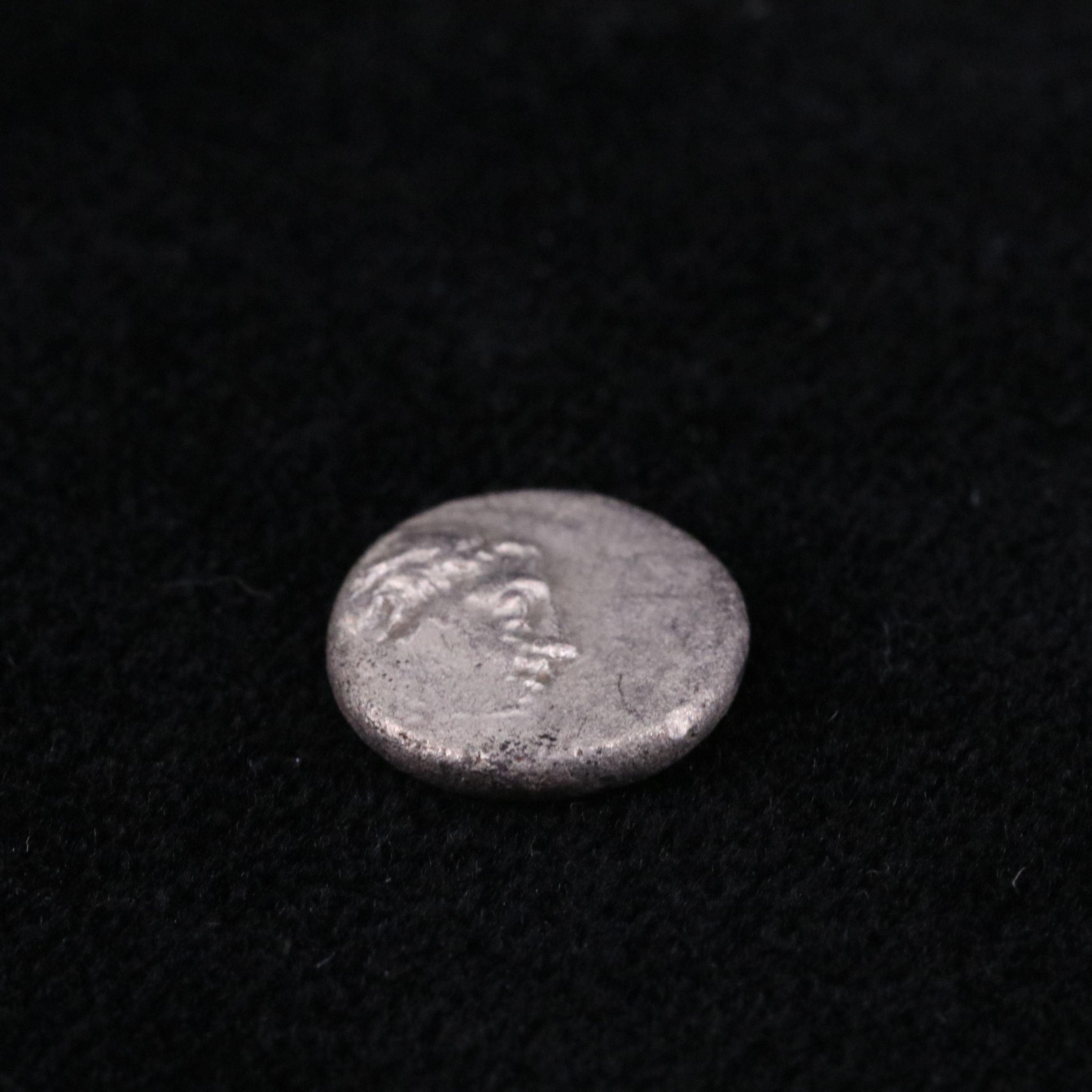 Ancient Pergamon, Mysia AR Diobol Coin, ca. 310 B.C.