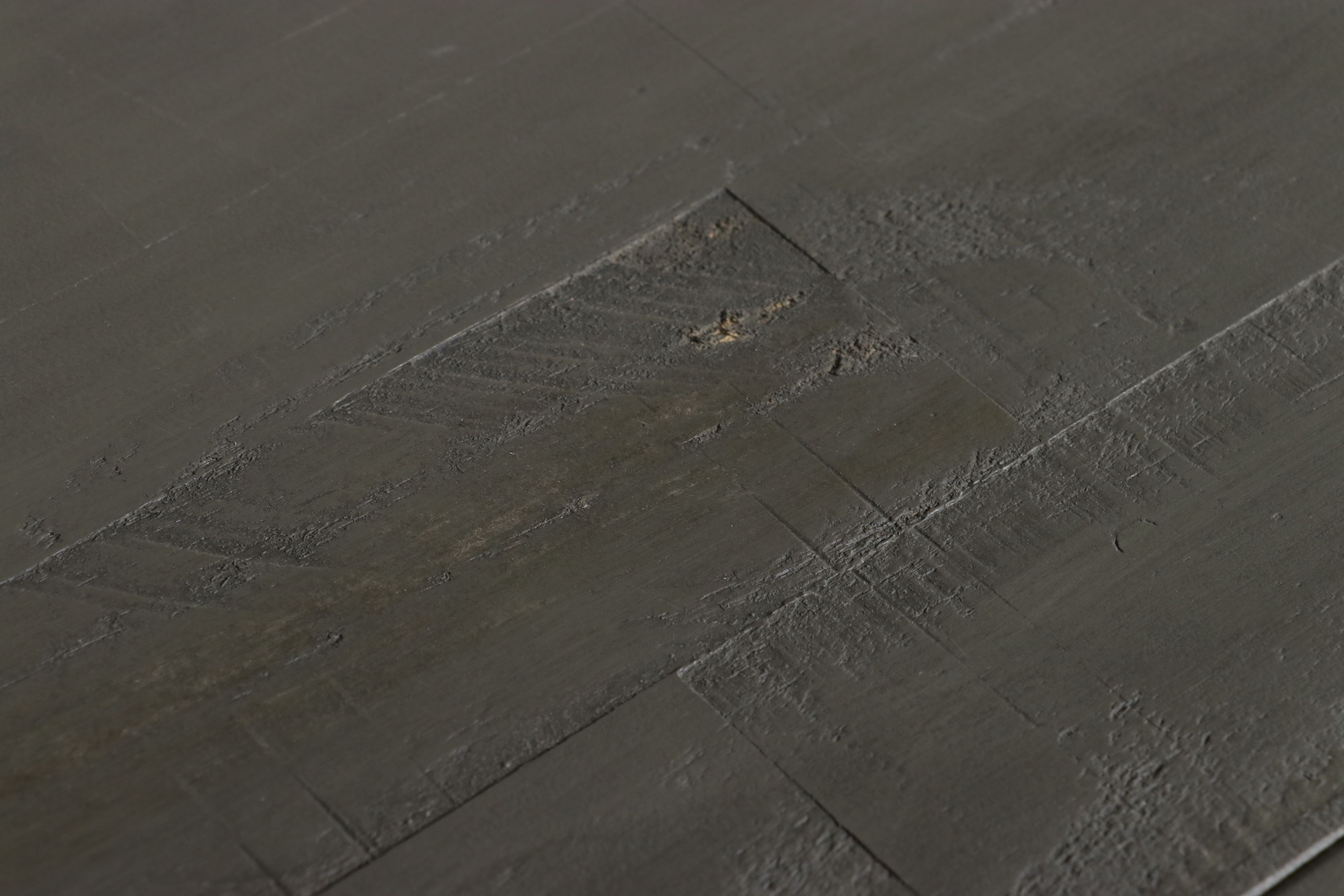 Contemporary Industrial Grey Wash Dining Table