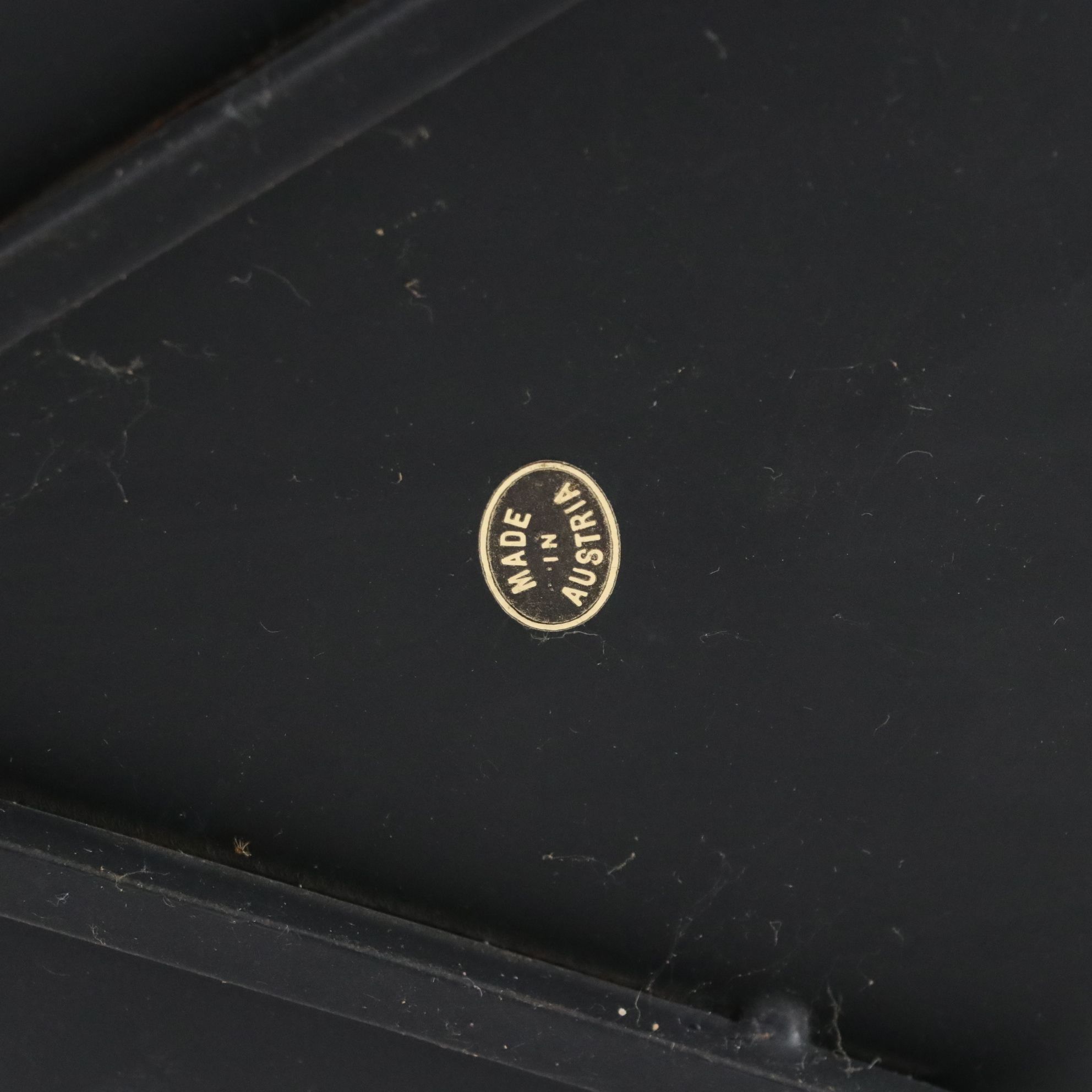 Etched Glass & Iron Hanging Wine Decanter