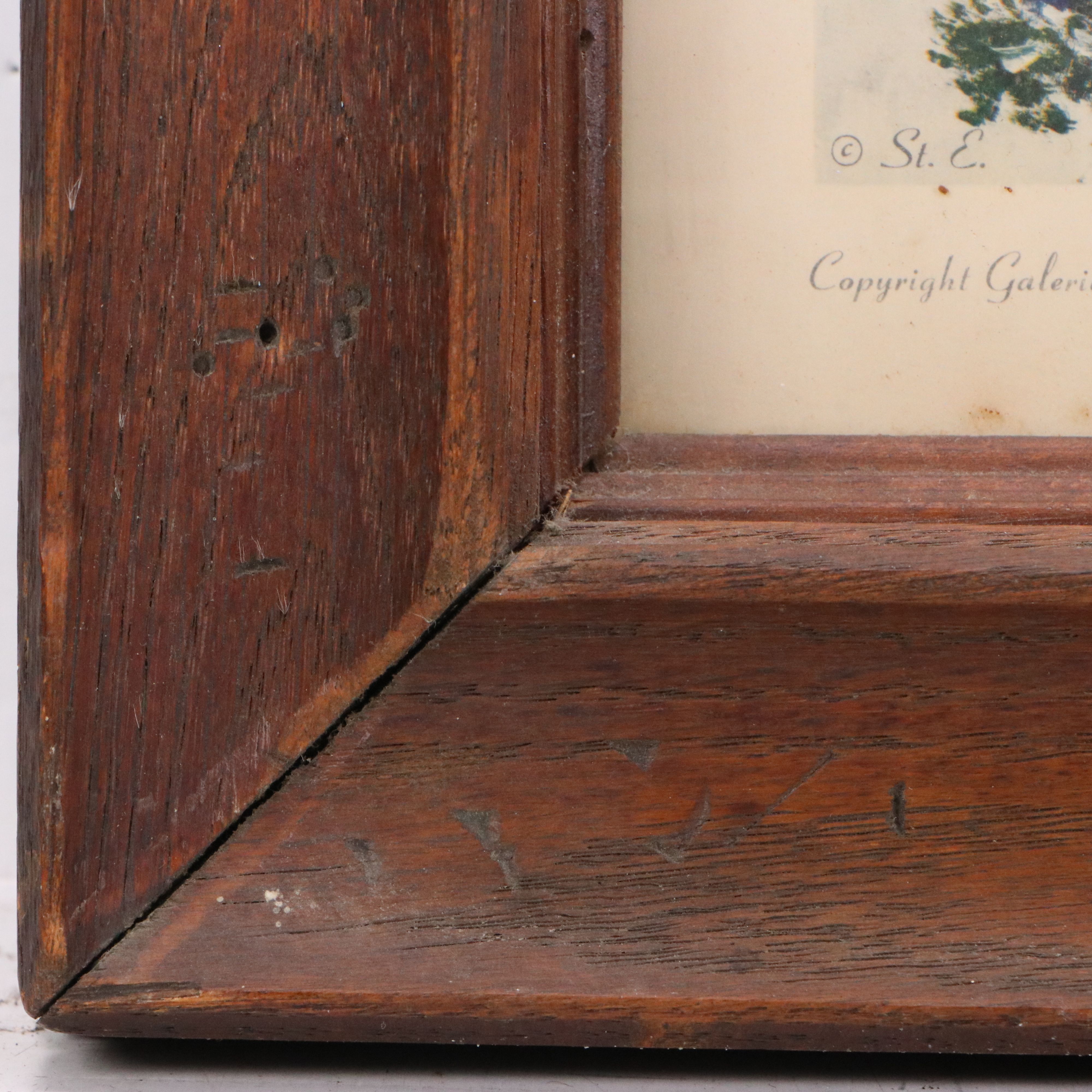 Collotype After Grandma Moses "Sugaring Off," Circa 1948