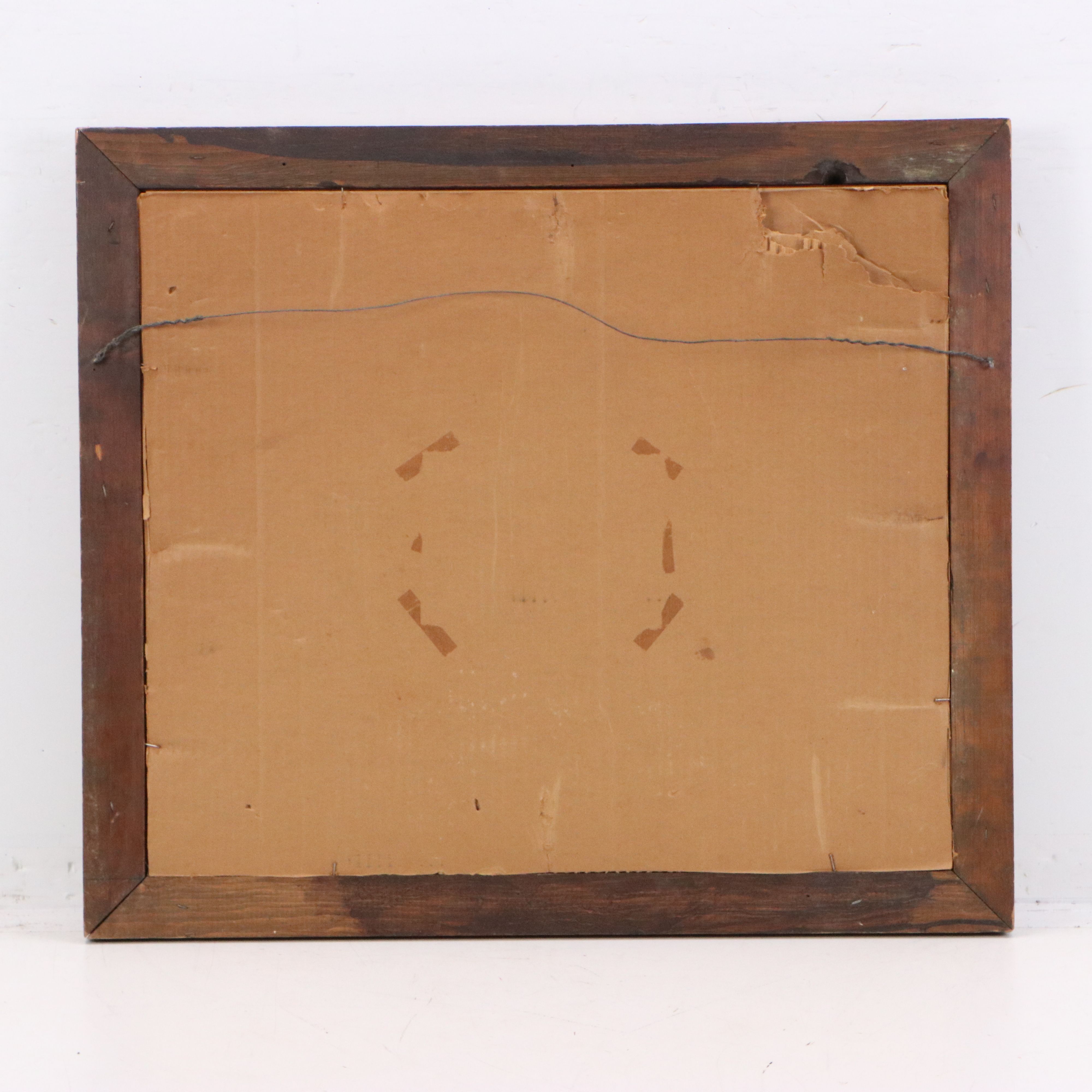 Collotype After Grandma Moses "Sugaring Off," Circa 1948