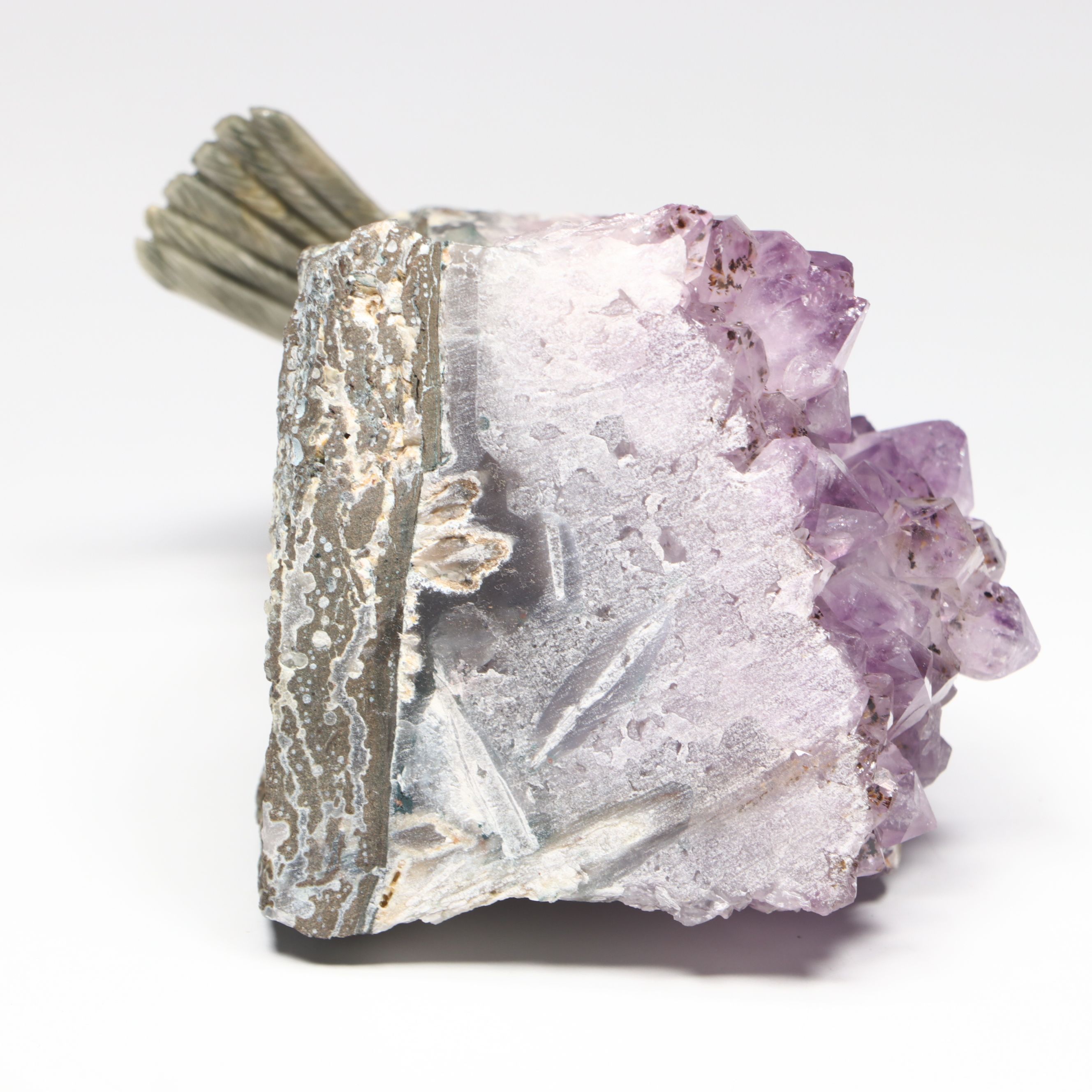 Carved Bird on Amethyst Base