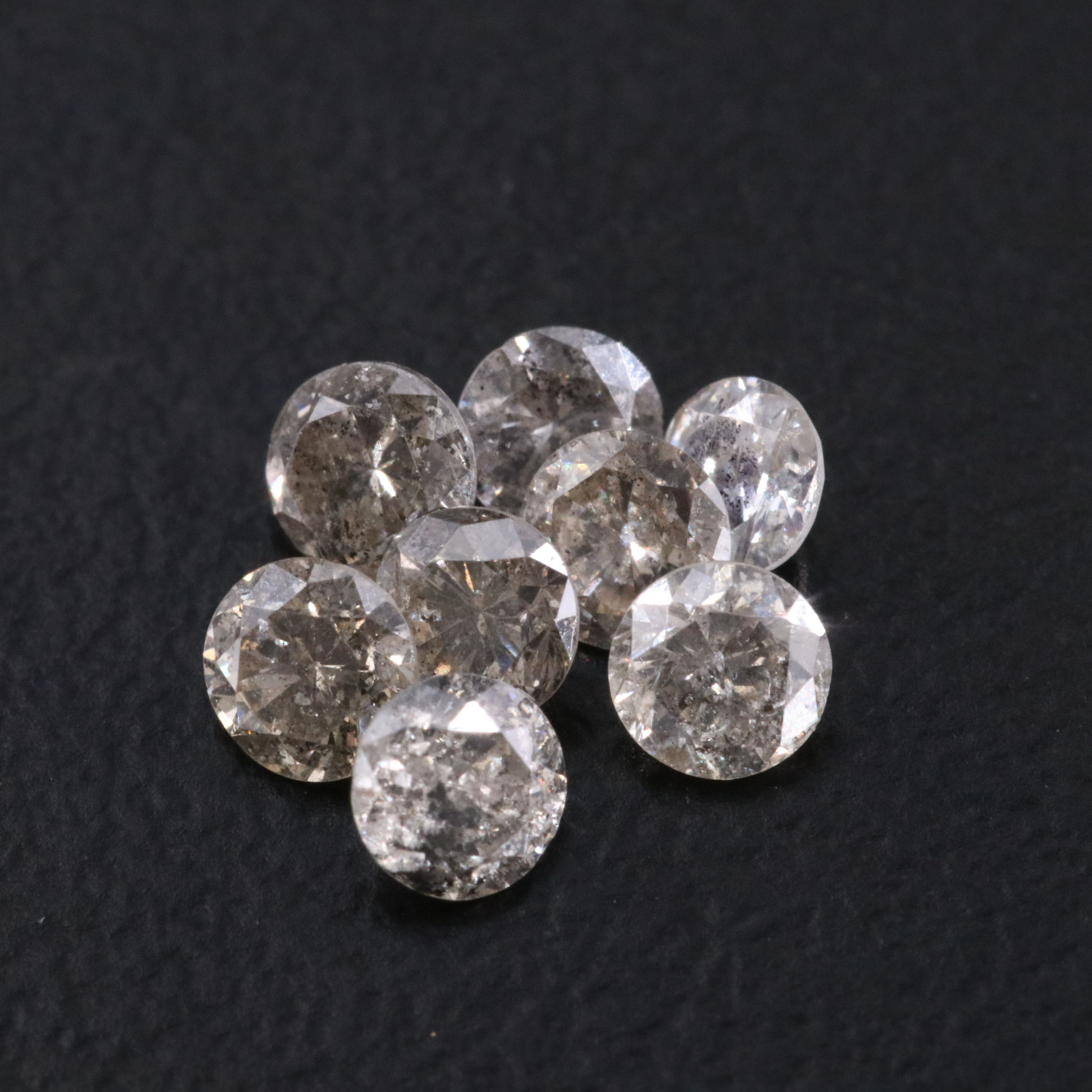 Loose 1.06 CTW Light Brown Diamond Lot