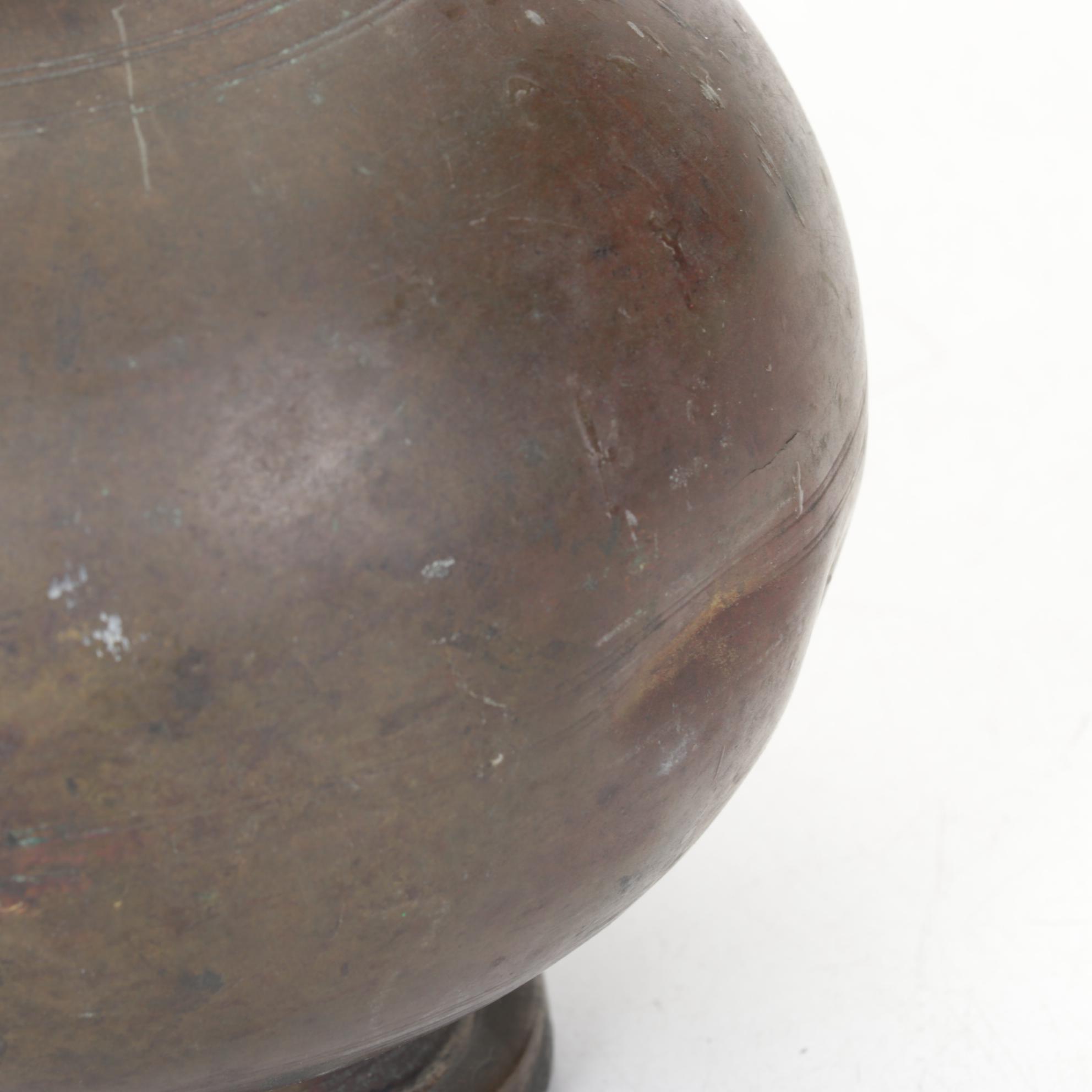 Painted Brass Vessels & Jugs