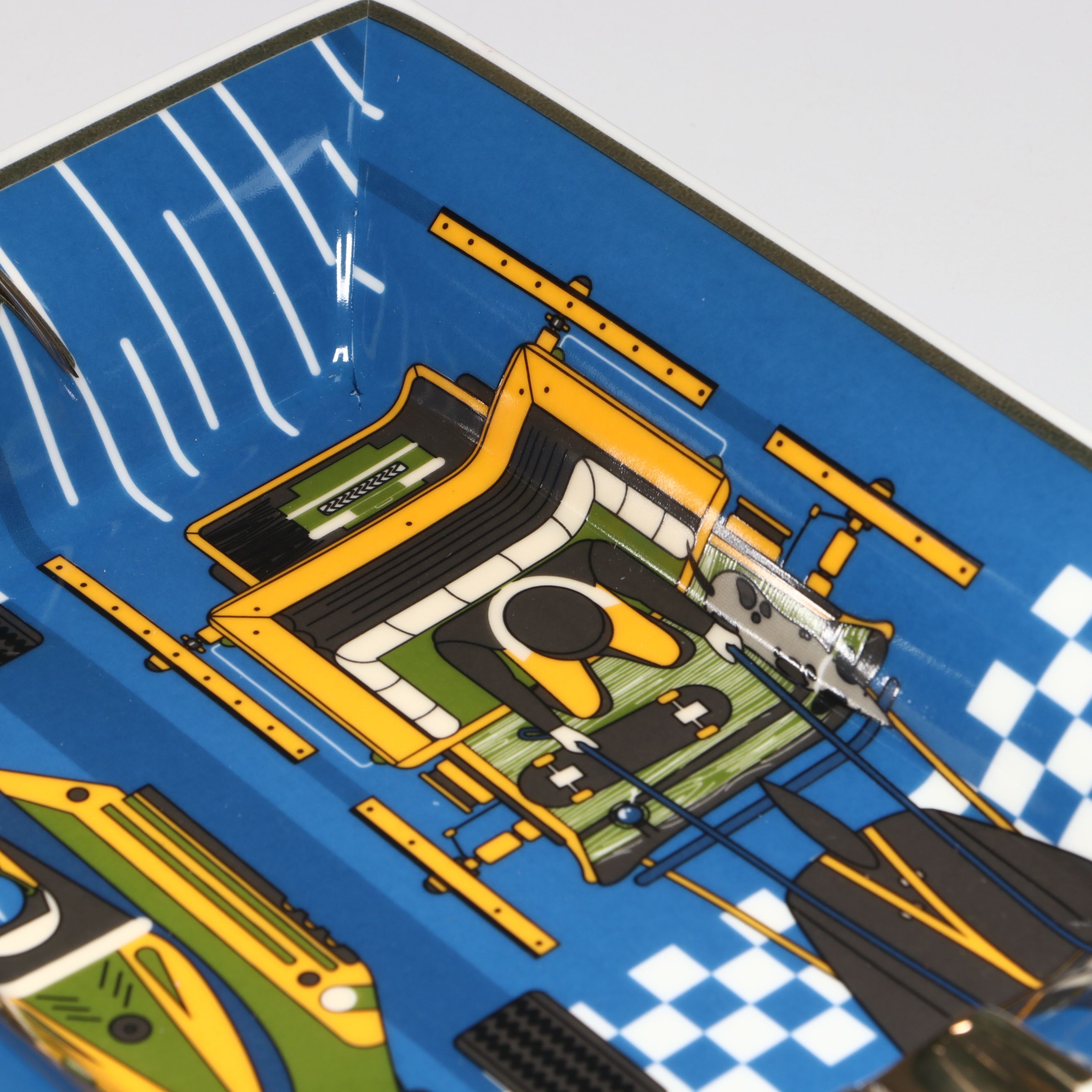 Hermès "First and Chic" Porcelain Ashtray