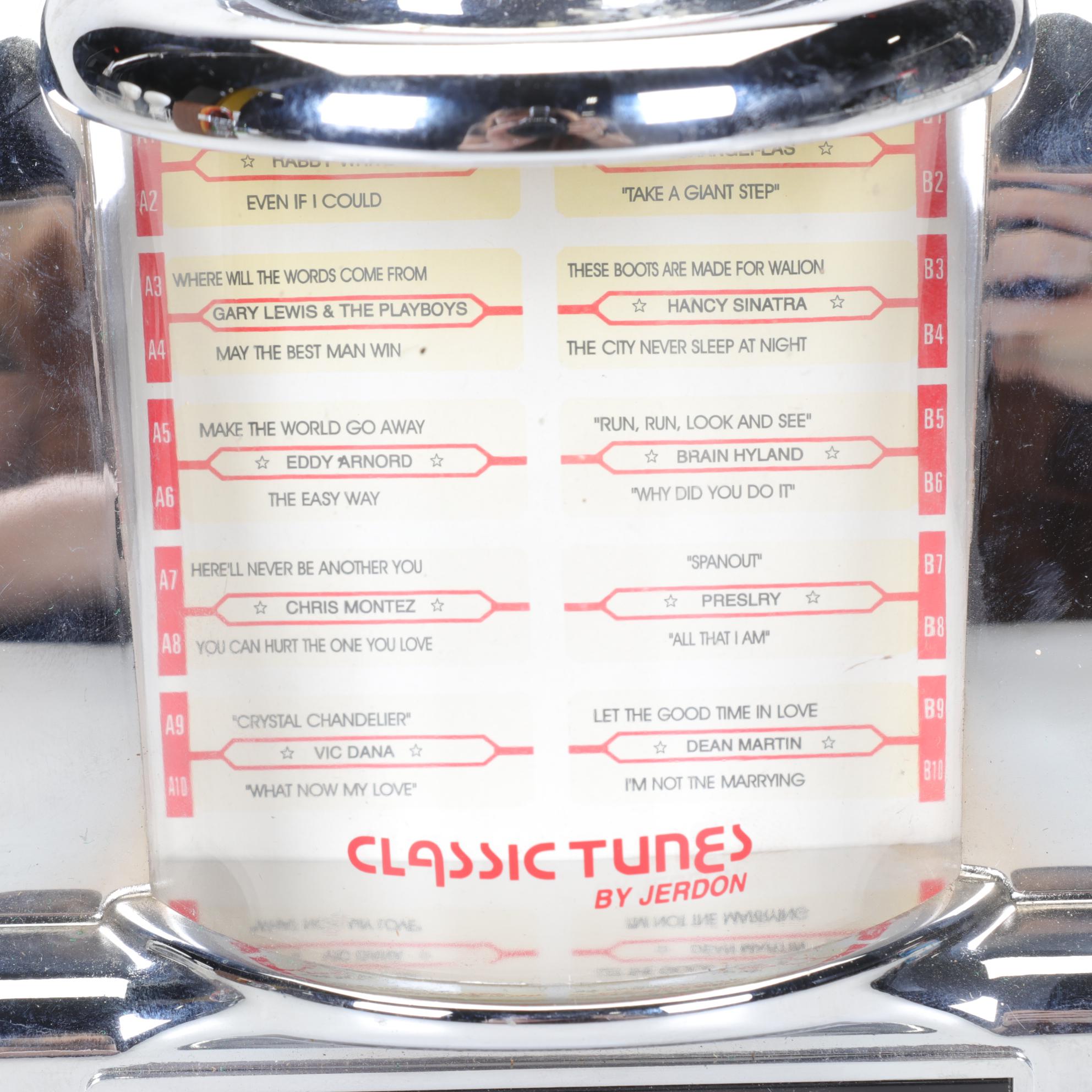 Suntone, Jerdon, and Windsor Miniature Jukebox Radios