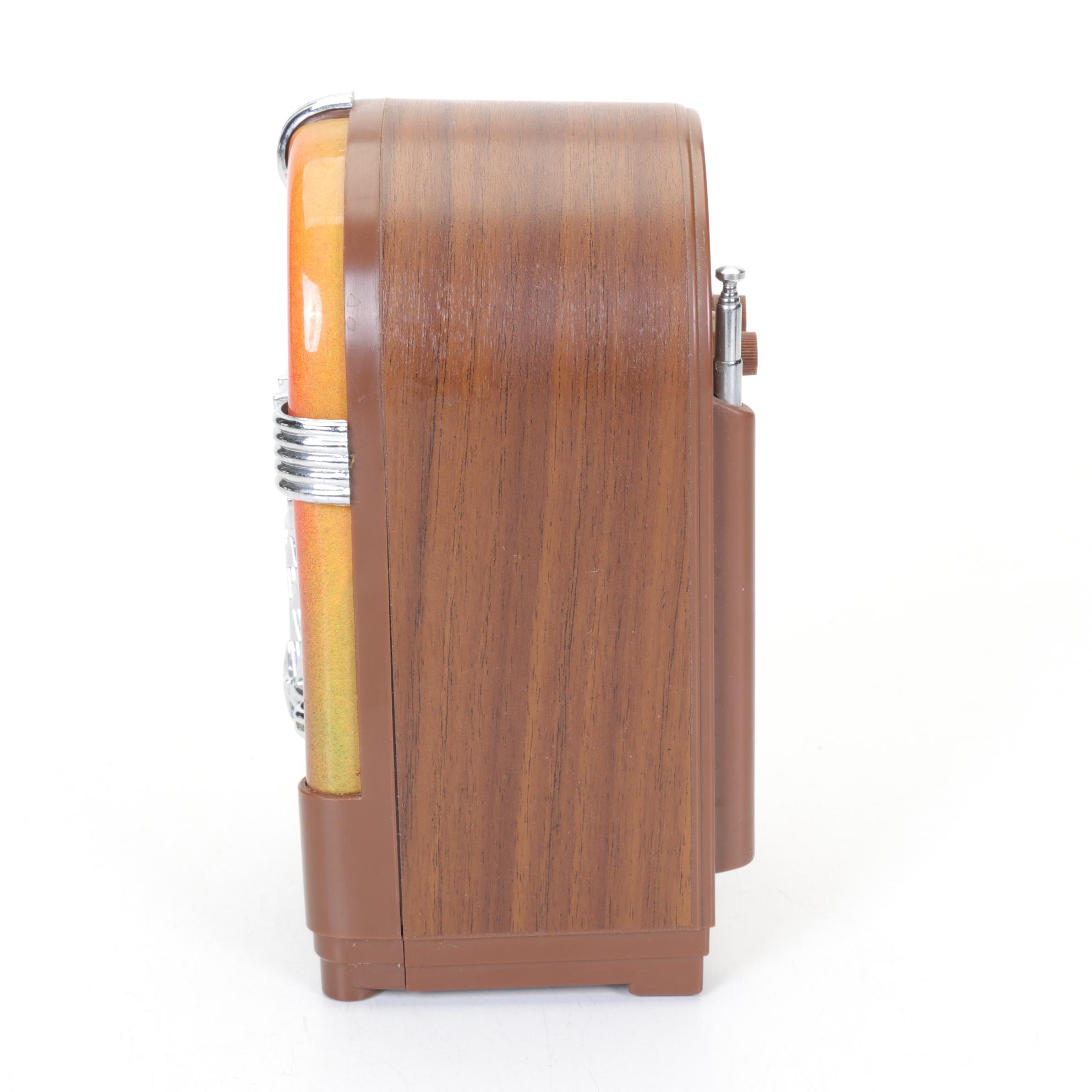 Suntone, Jerdon, and Windsor Miniature Jukebox Radios