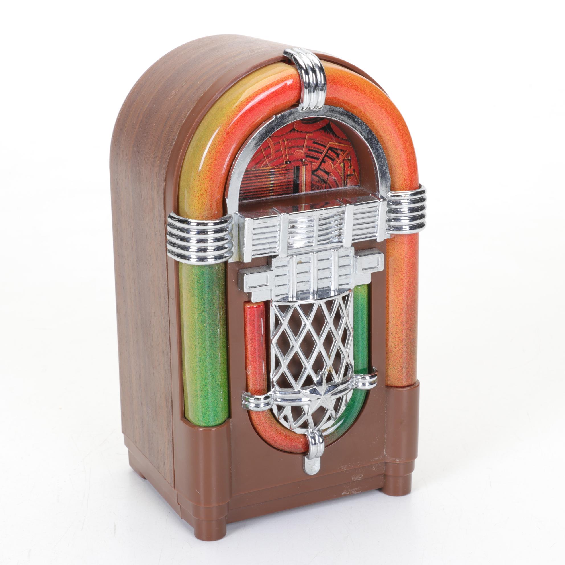 Suntone, Jerdon, and Windsor Miniature Jukebox Radios