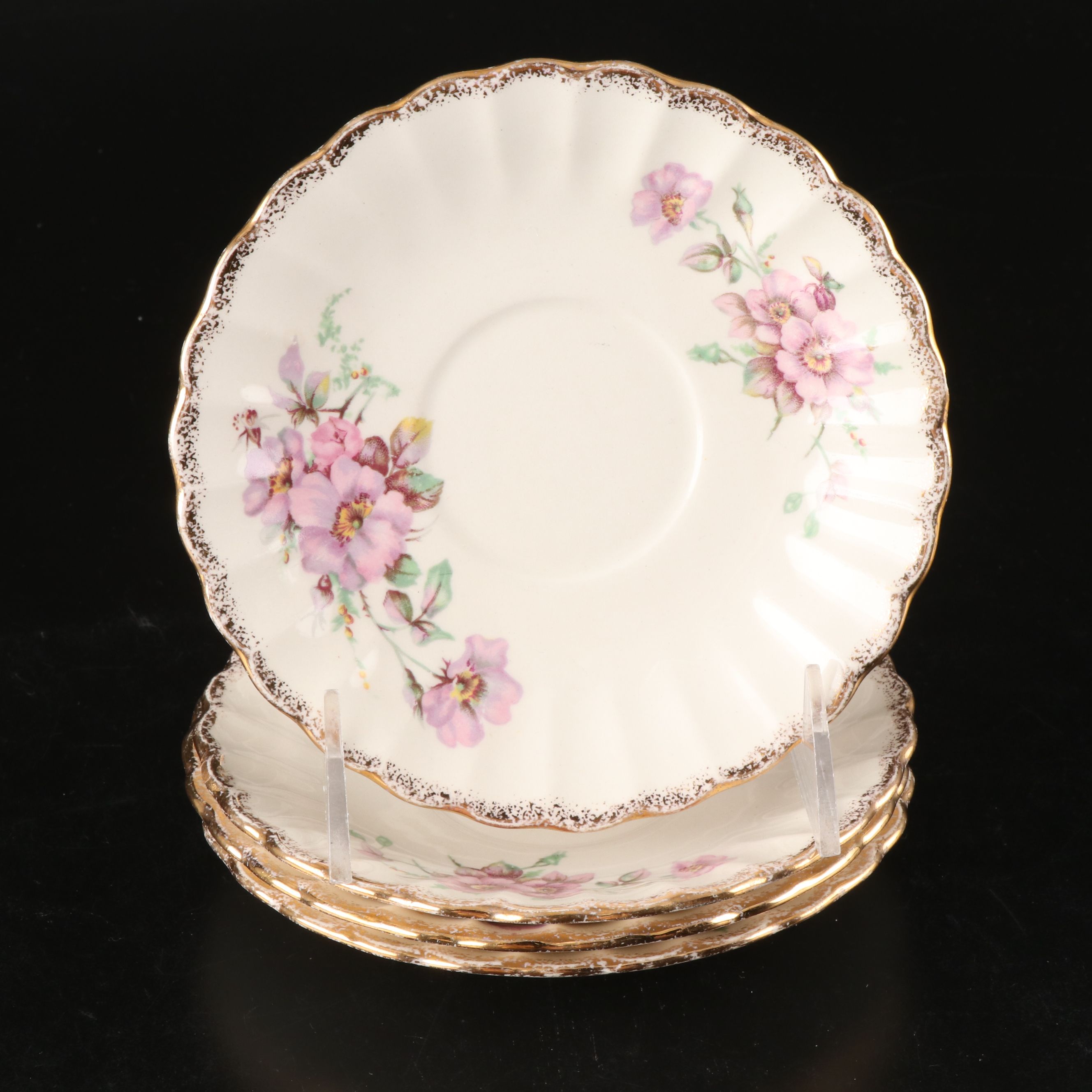 Sebring Pottery "Wild Rose" Ceramic Dinnerware