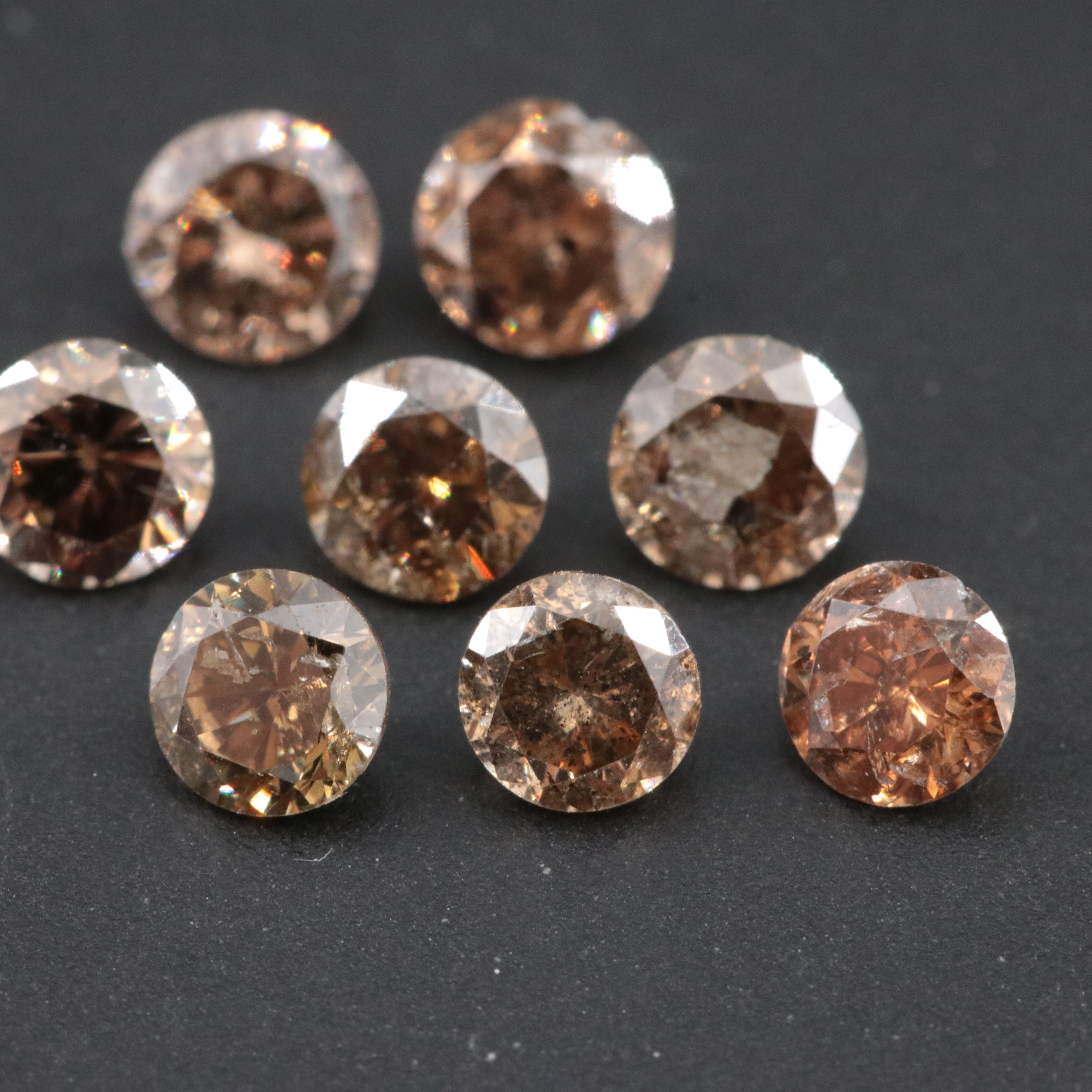 Loose 1.20 CTW Fancy Brown Diamonds