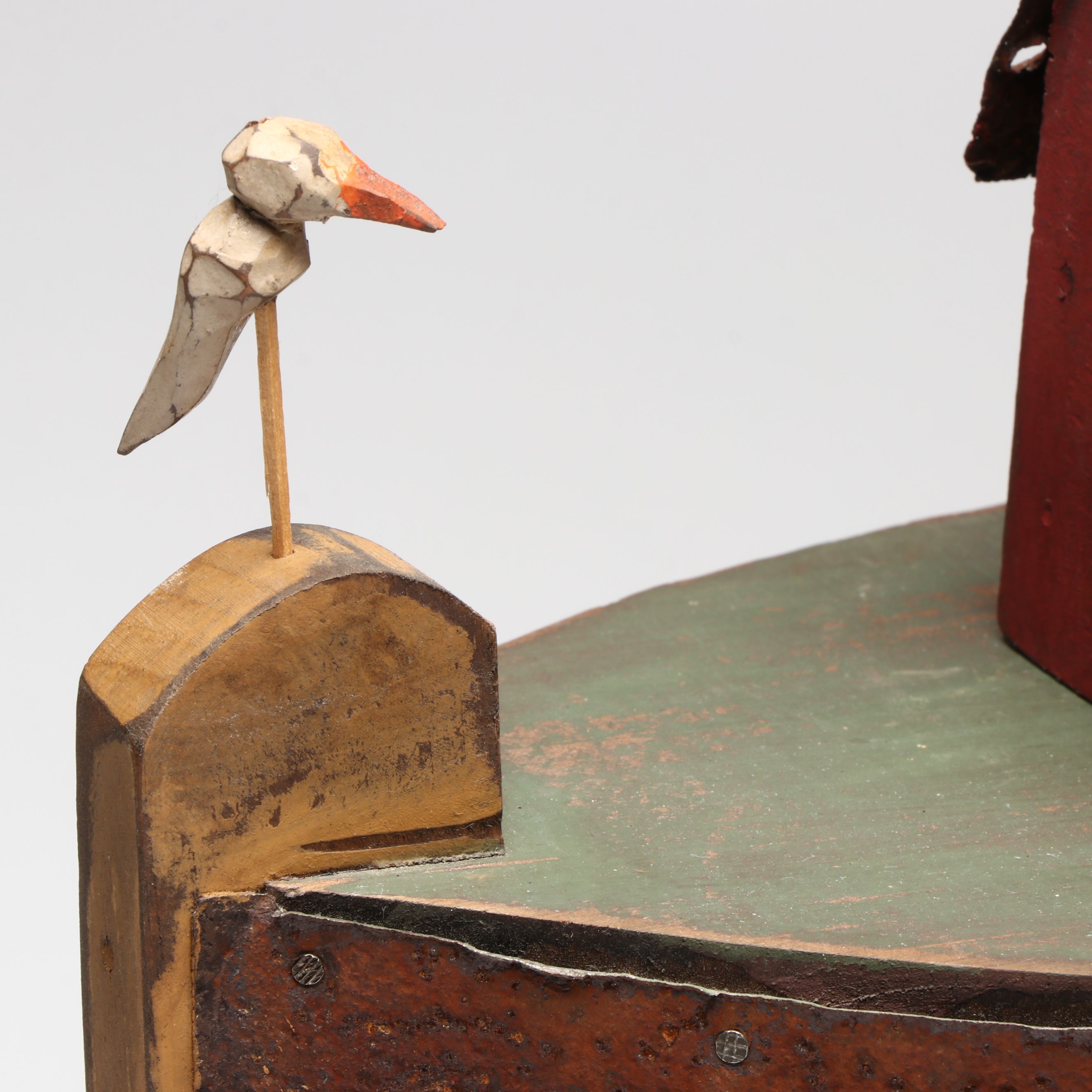 Roger Ellis Folk Art "Just Country" Handcrafted Noah's Ark Set, 1999