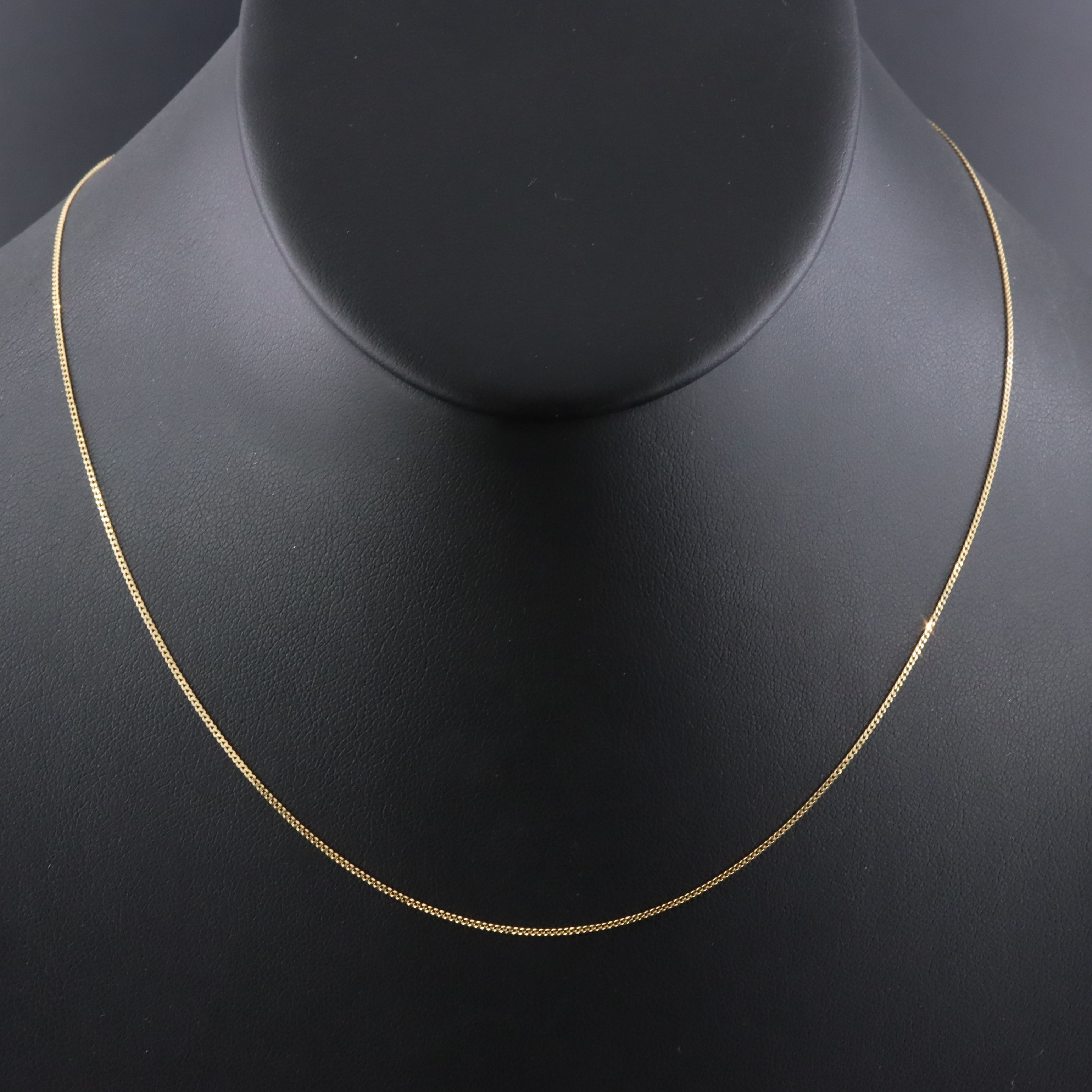 10K Curb Chain Necklace