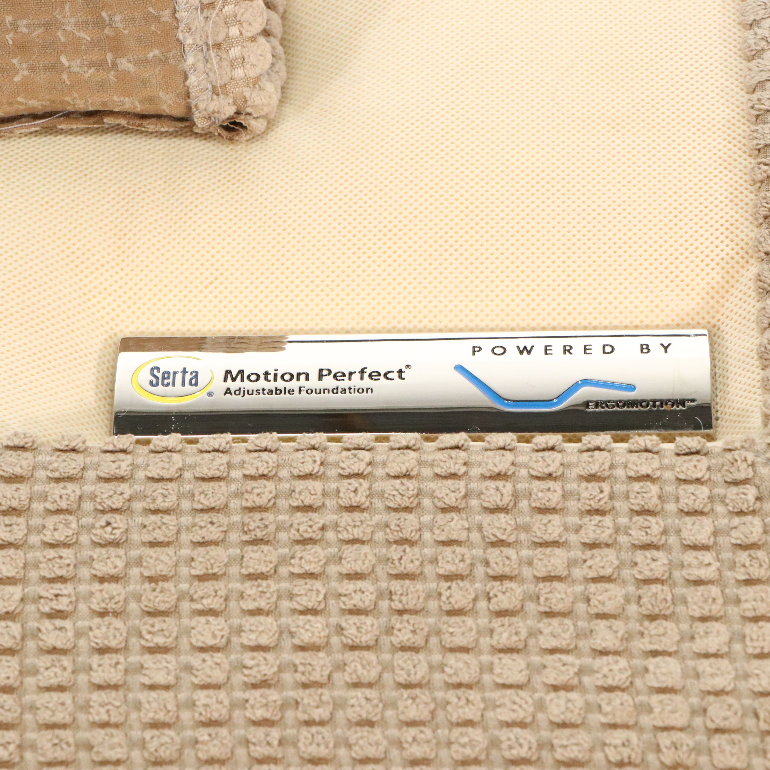 Serta Motion Perfect Adjustable Bed Foundation with Wall-Mounted Headboard