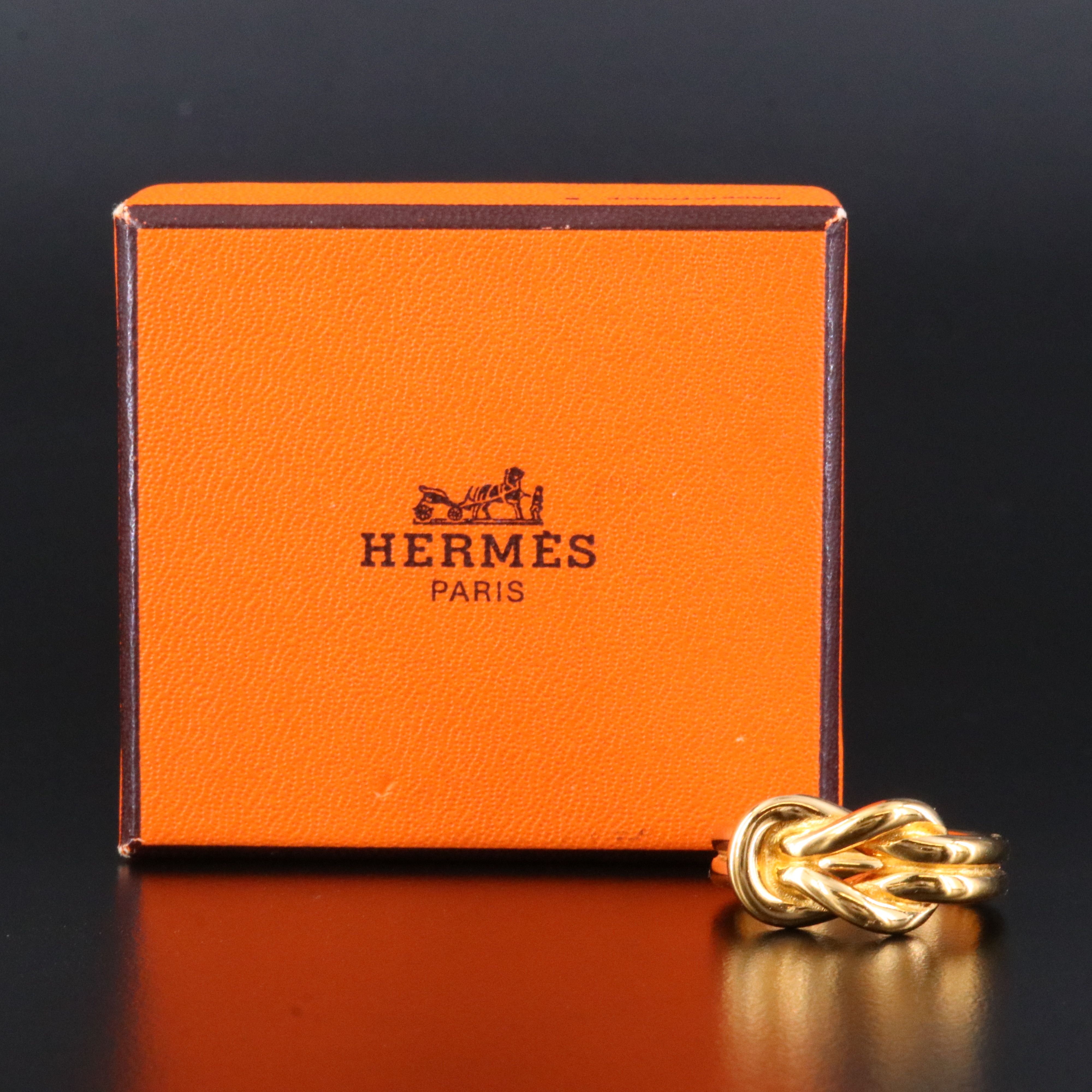 Hermès Atame Scarf Ring