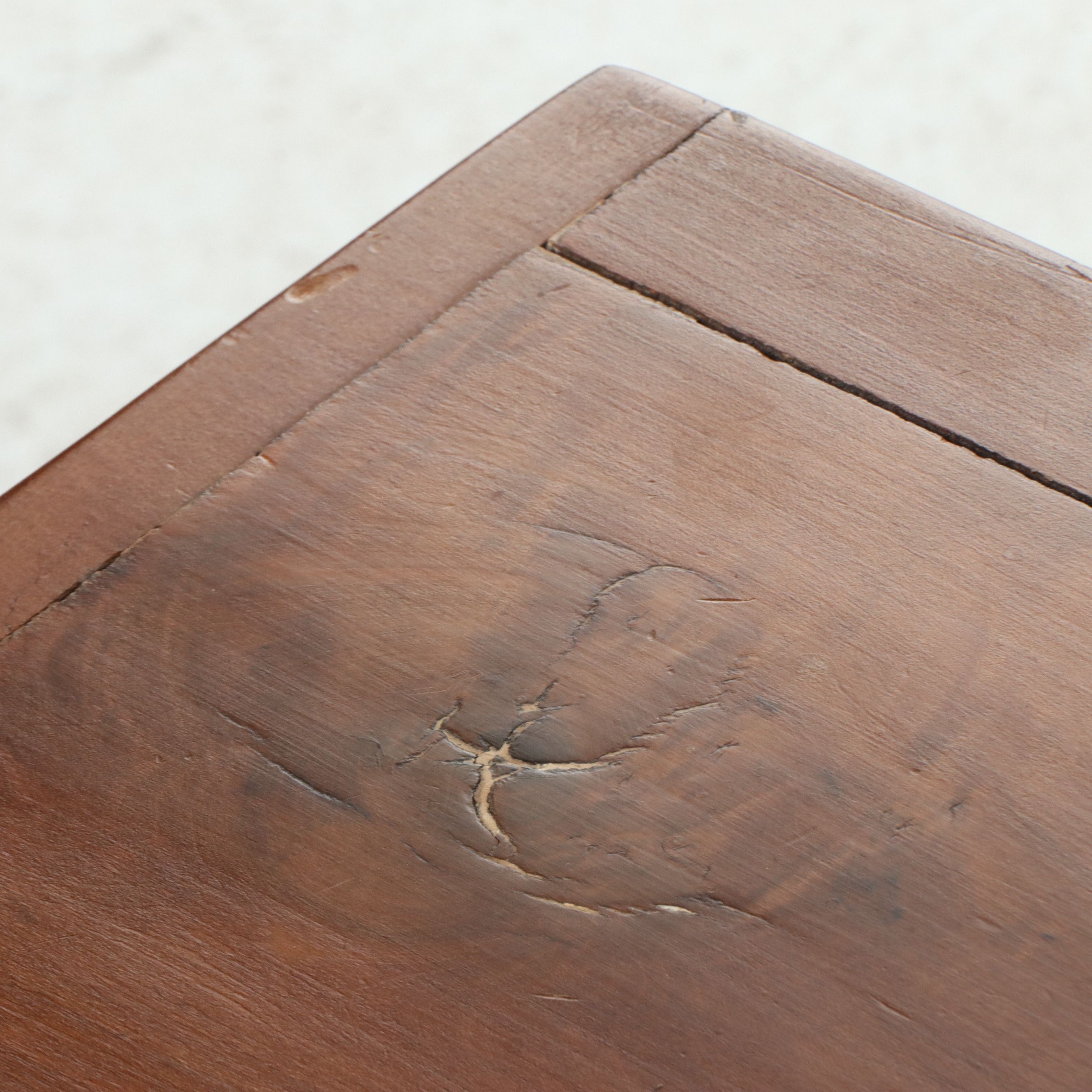 American Pine Paneled Blanket Chest, 19th Century