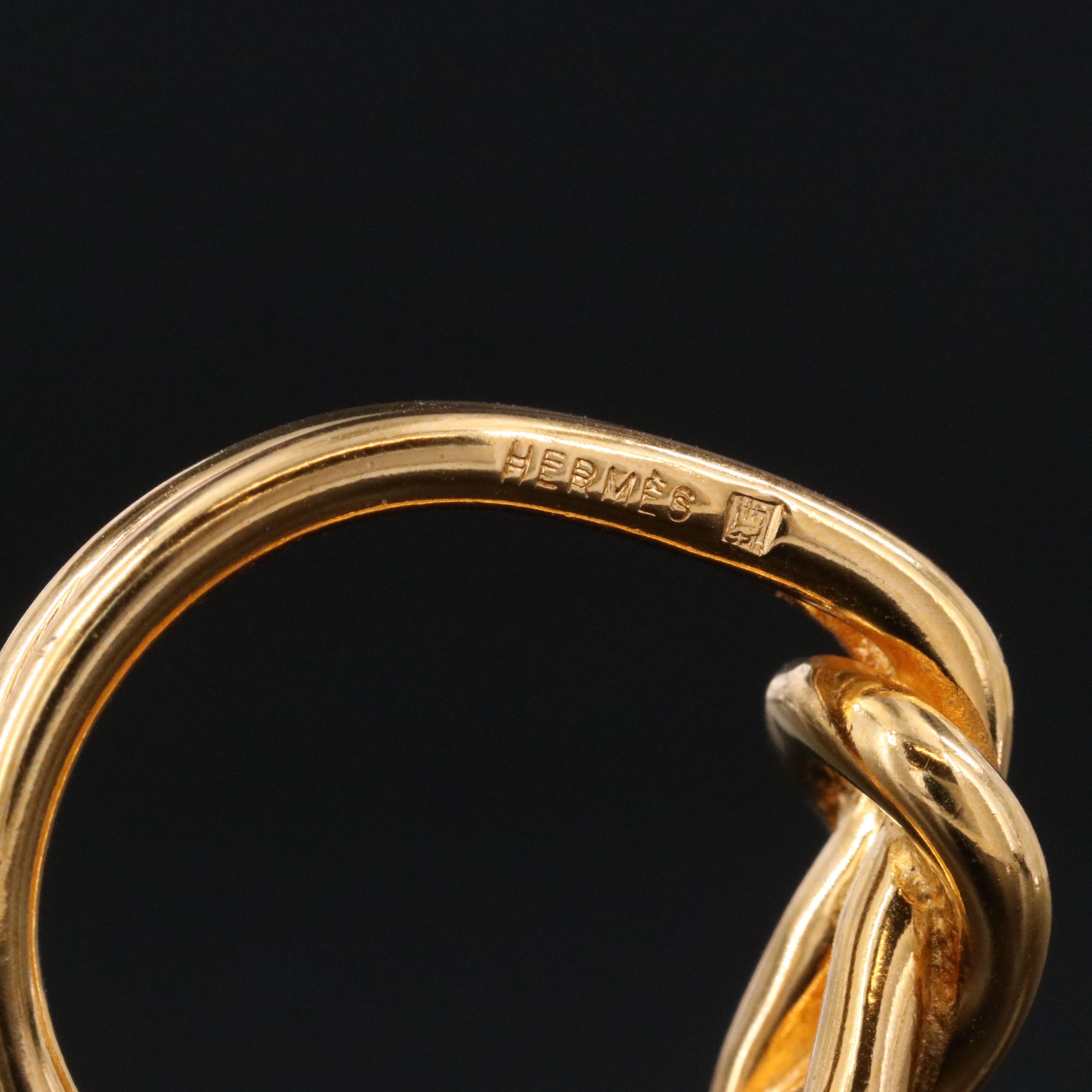 Hermès Atame Scarf Ring