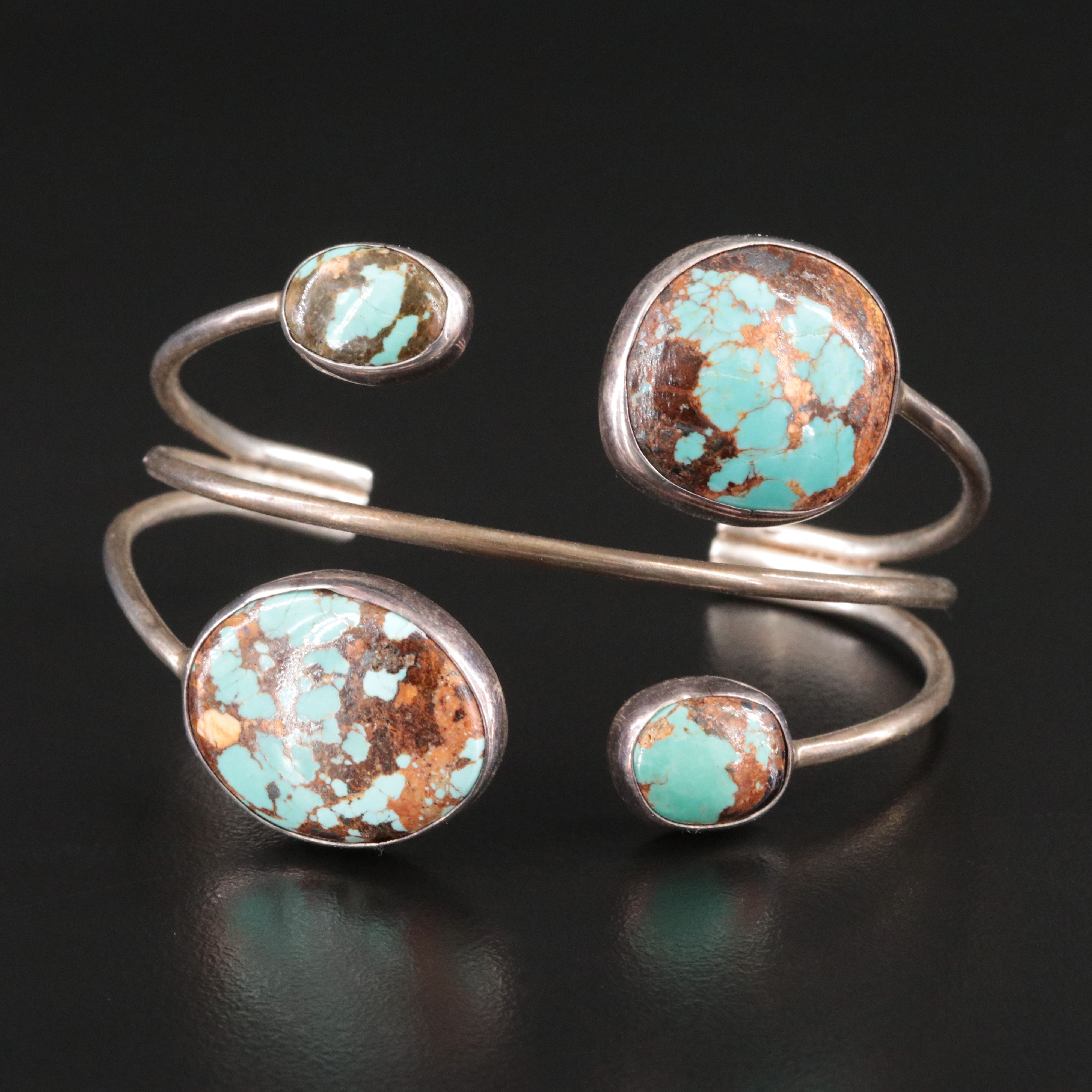 Sterling Turquoise Cuff