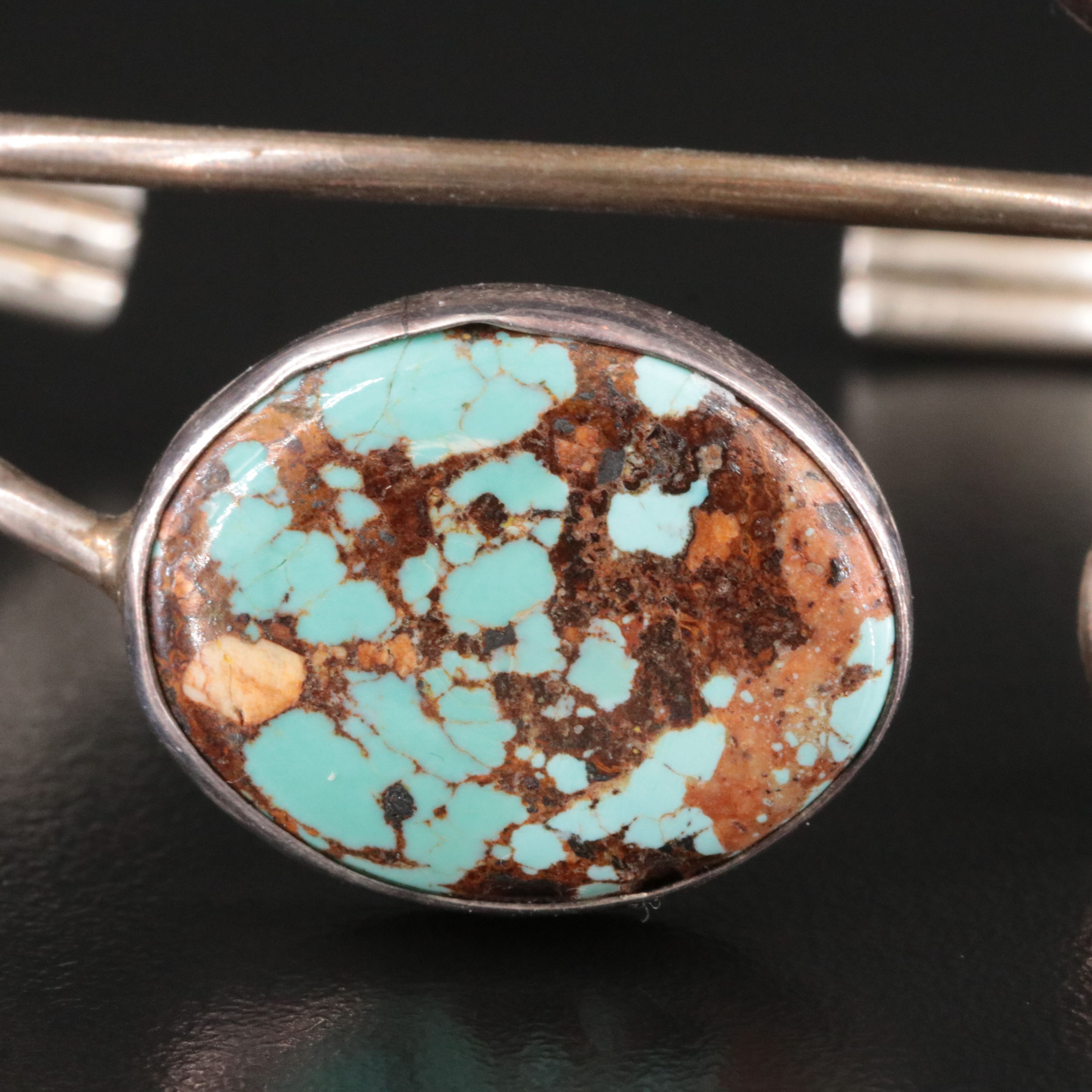 Sterling Turquoise Cuff