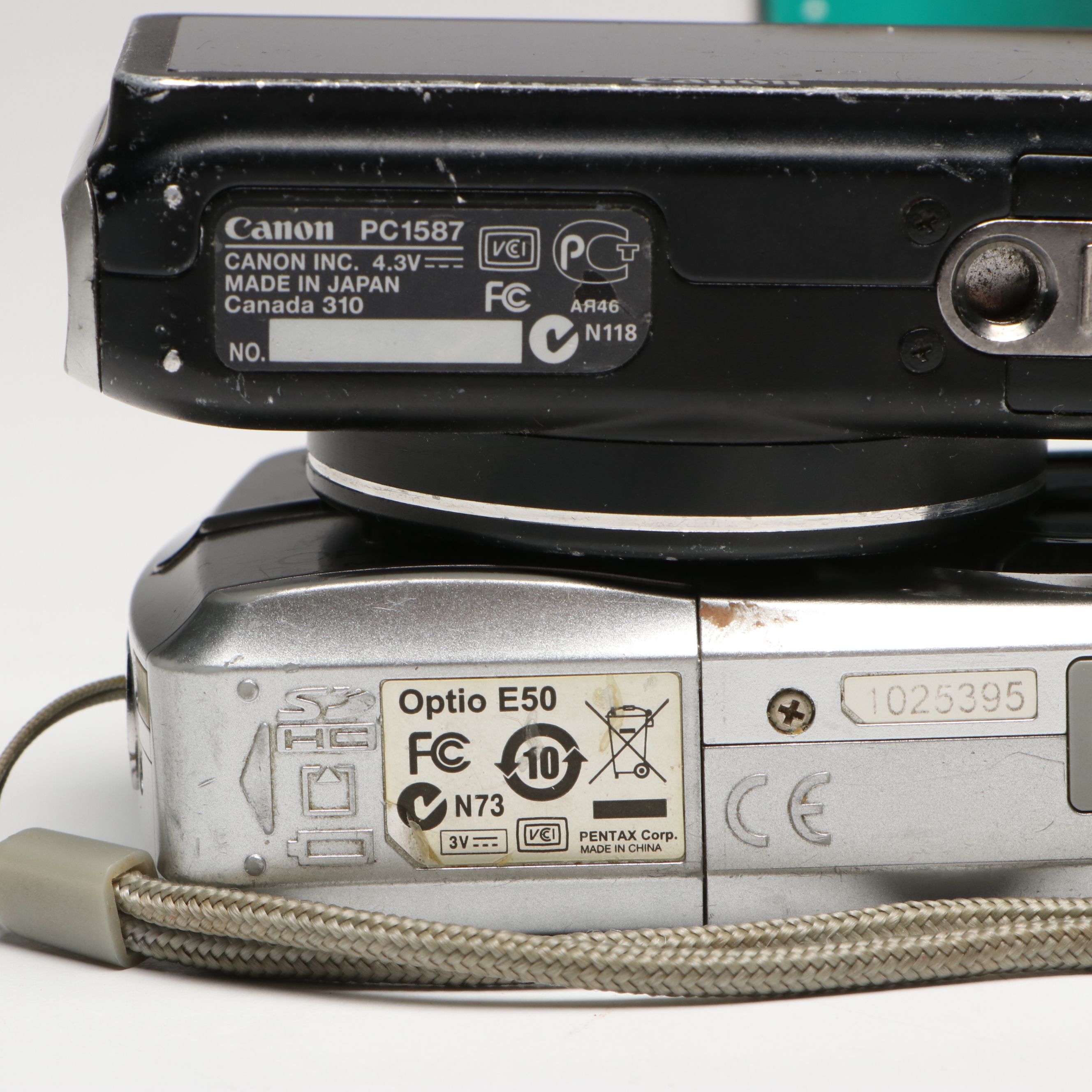 Canon, Fujifilm, Pentax and Other Digital Point-and-Shoot Cameras