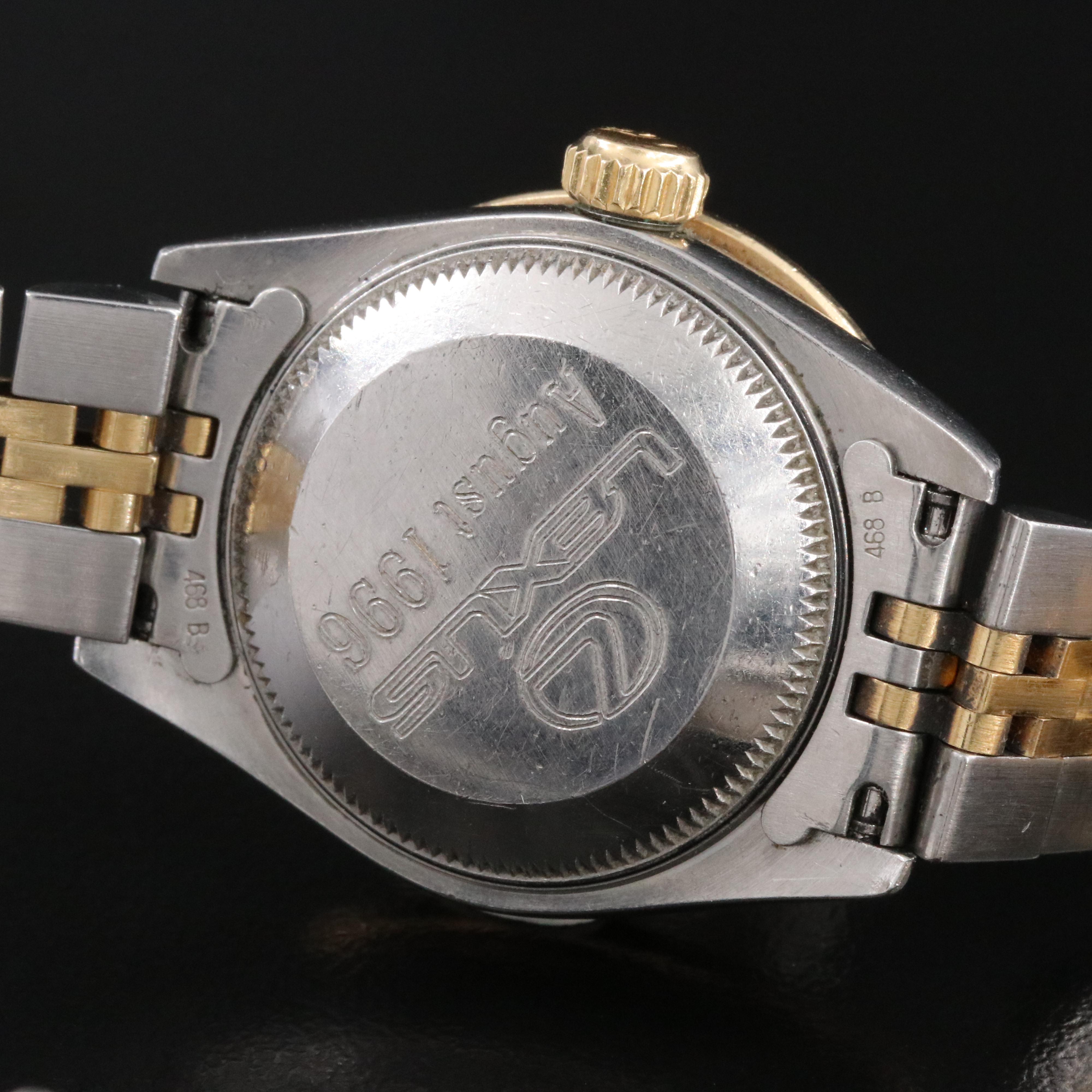 1995 Rolex Datejust Custom Diamond Dial & Bezel Watch