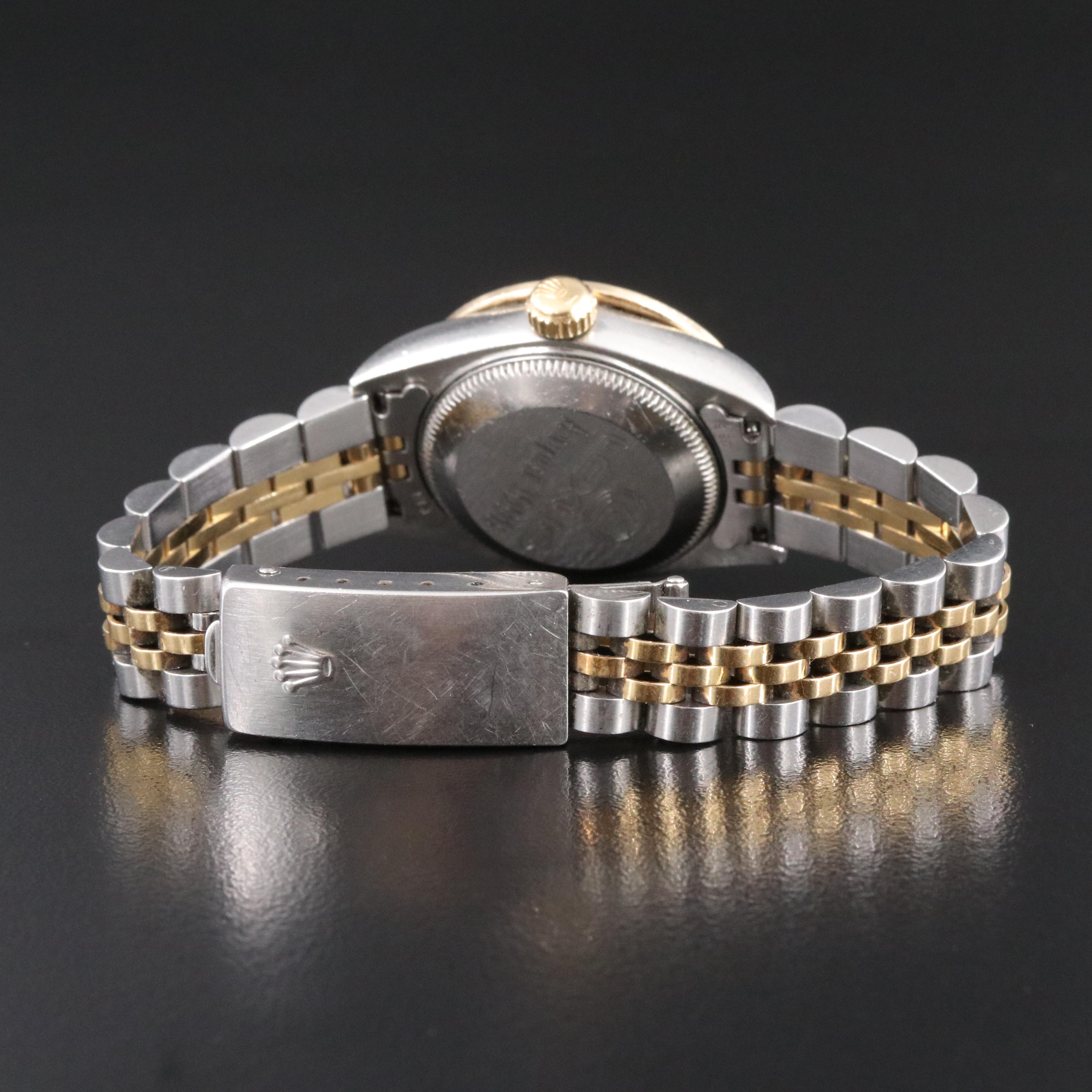 1995 Rolex Datejust Custom Diamond Dial & Bezel Watch