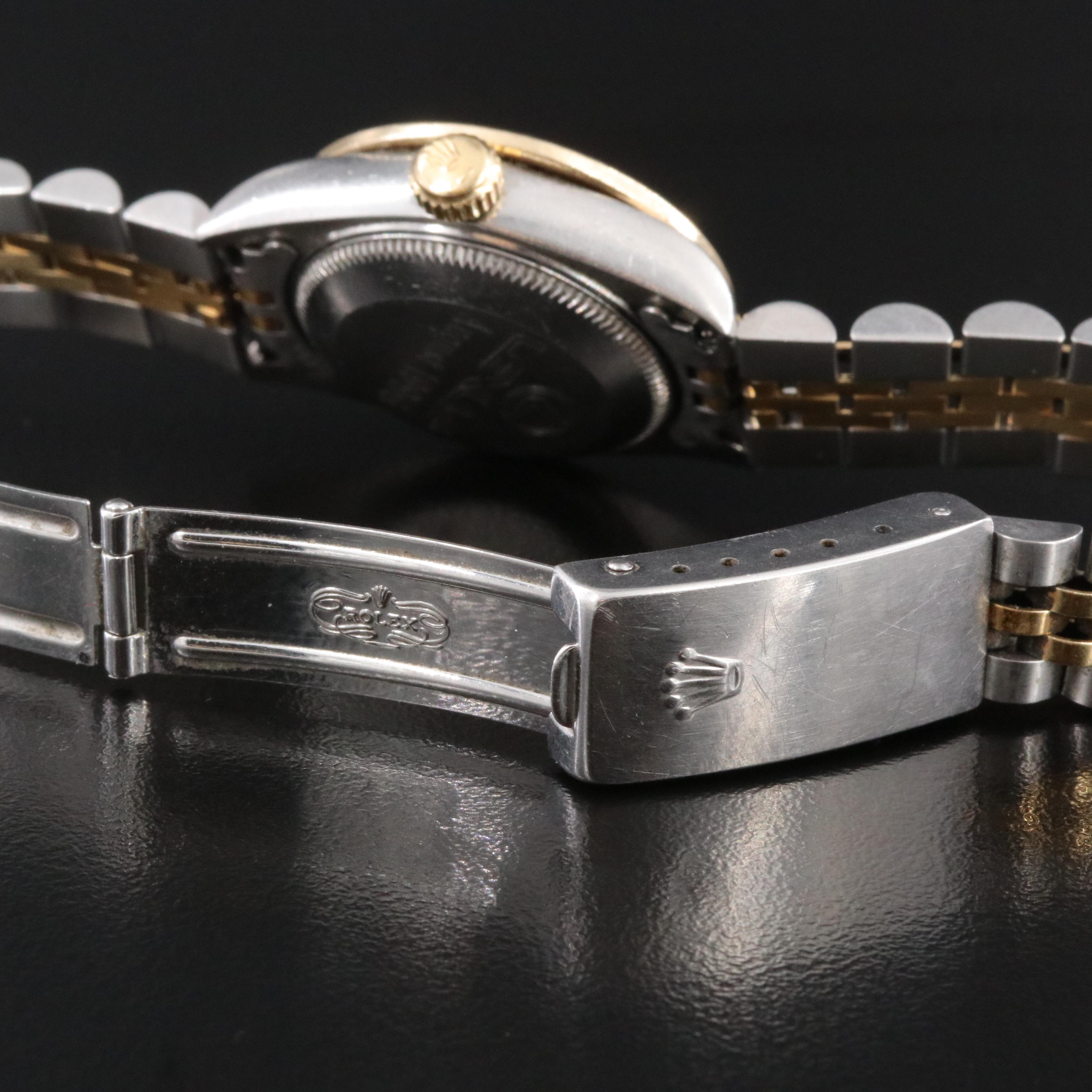 1995 Rolex Datejust Custom Diamond Dial & Bezel Watch