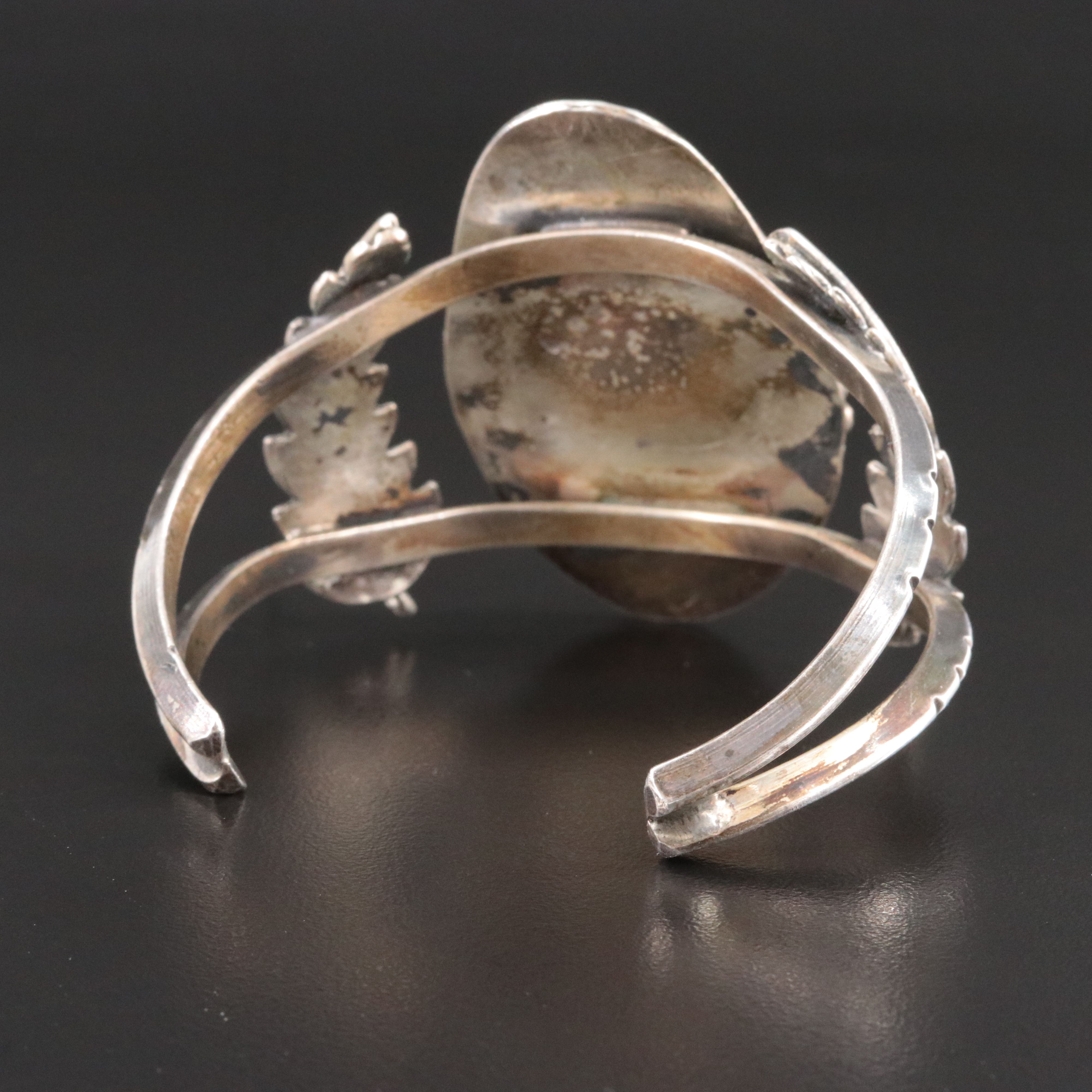 Southwestern Turquoise Sterling Cuff Bracelet