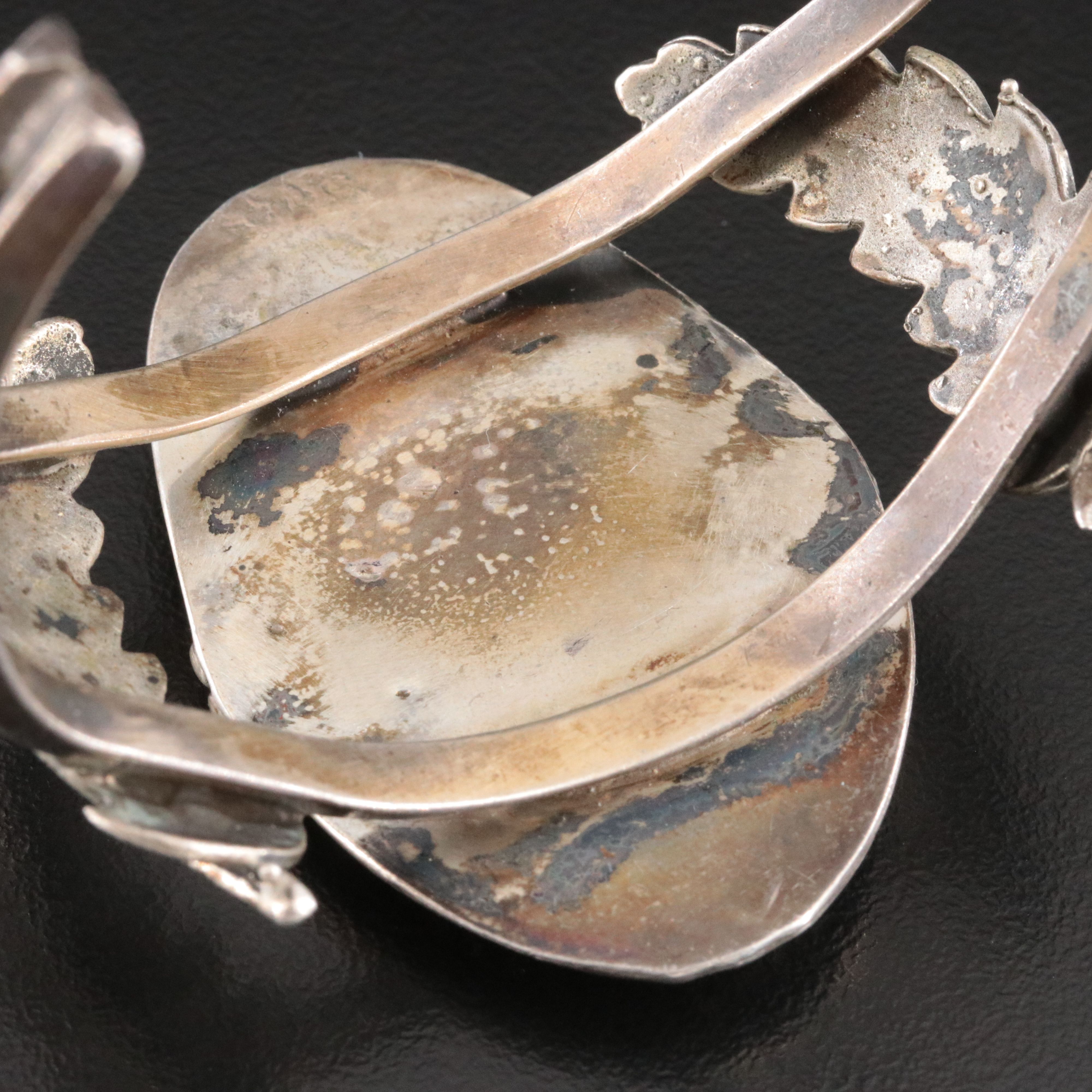 Southwestern Turquoise Sterling Cuff Bracelet