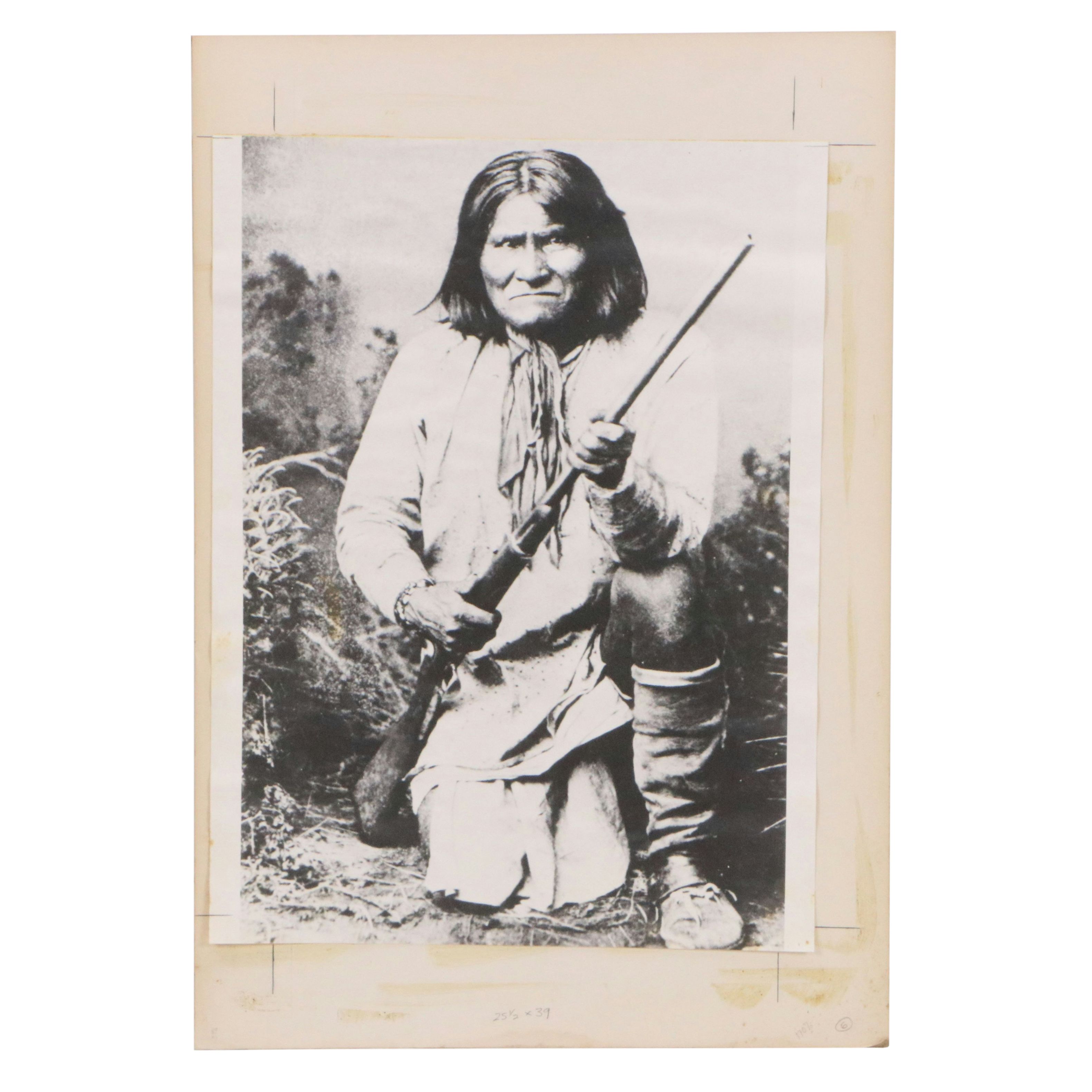 Photographic Enlargments of Historic Native American Portraits