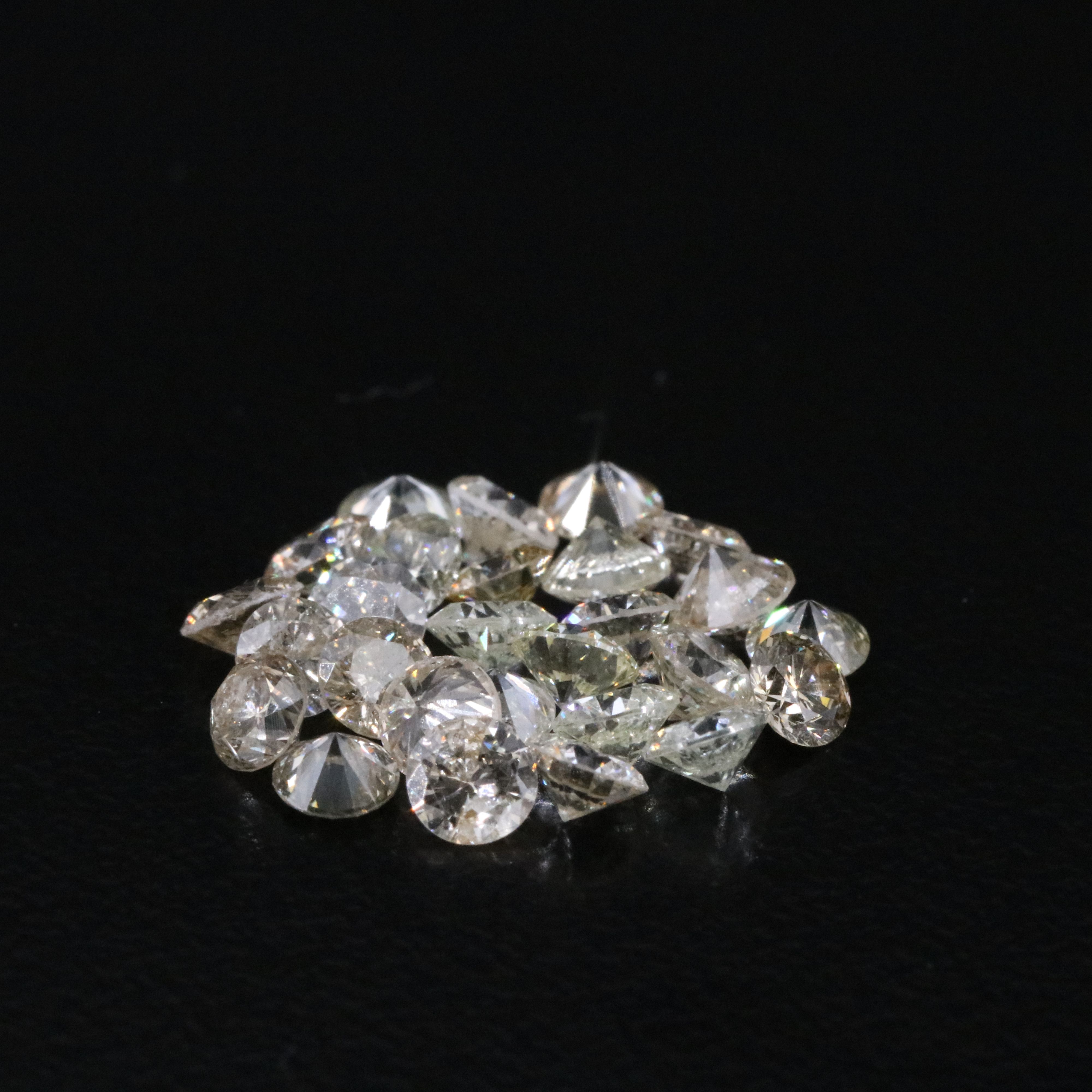 Loose 3.44 CTW Diamond Lot