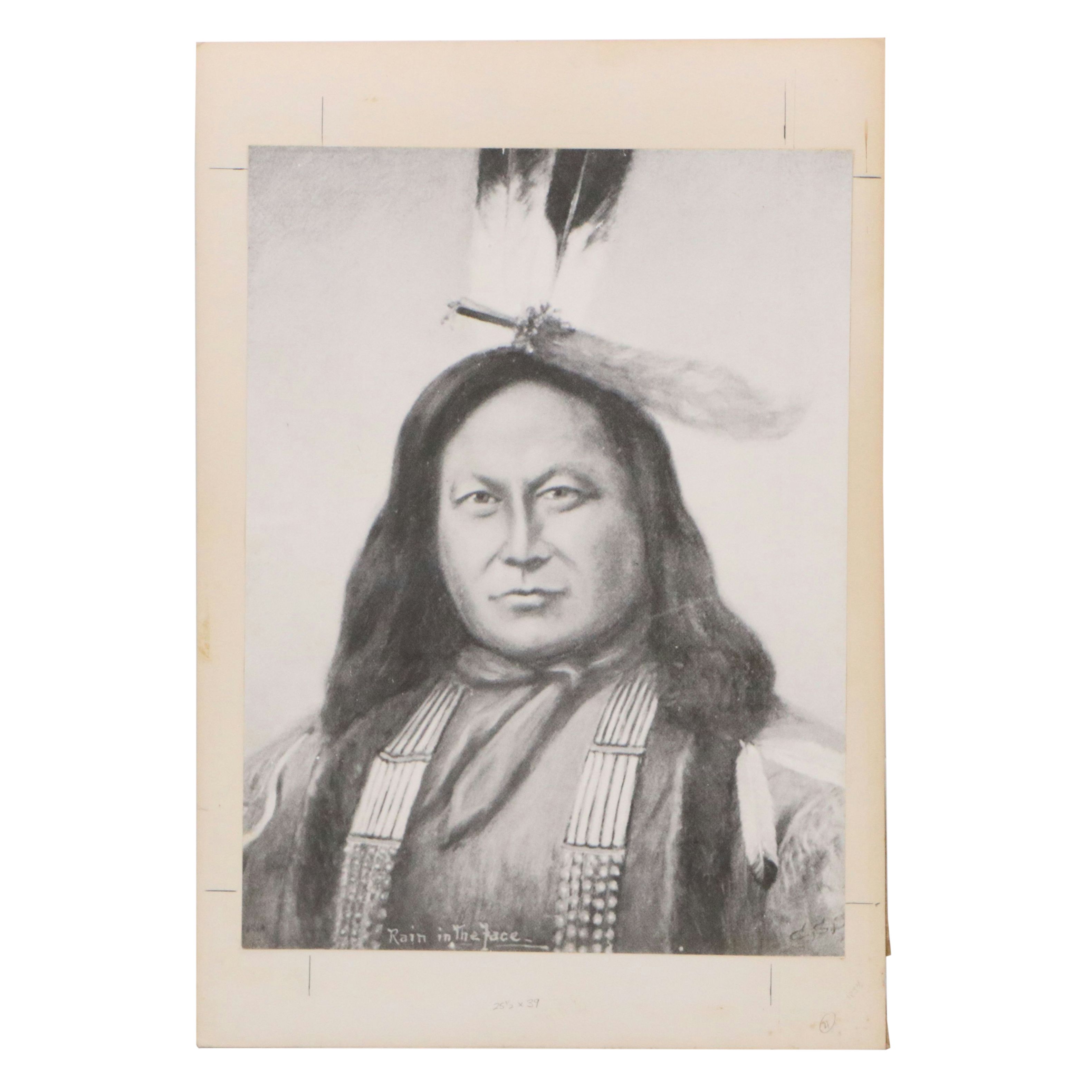 Photographic Enlargments of Historic Native American Portraits