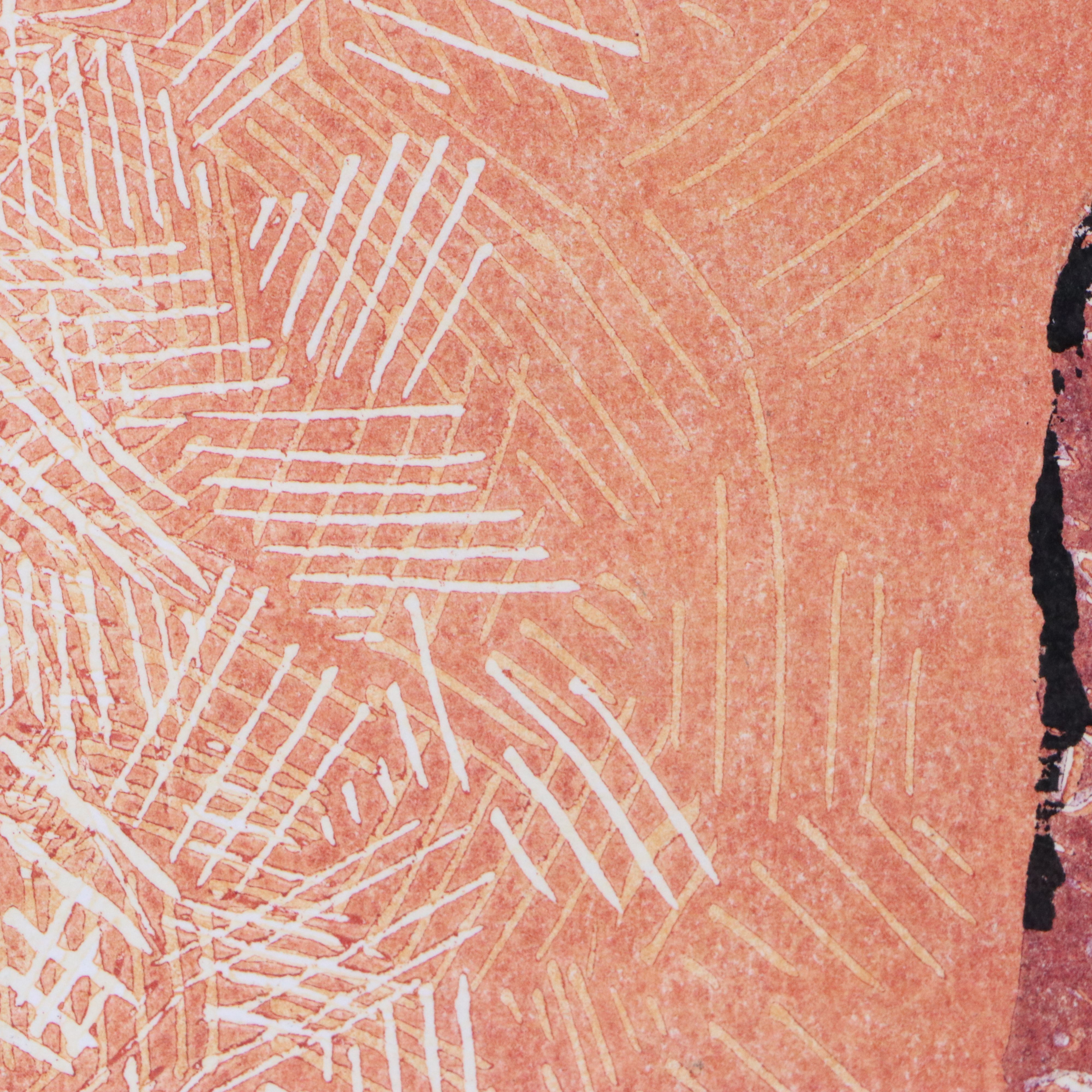 C. F. Dunn Reduction Woodcut "Adilah," 2016