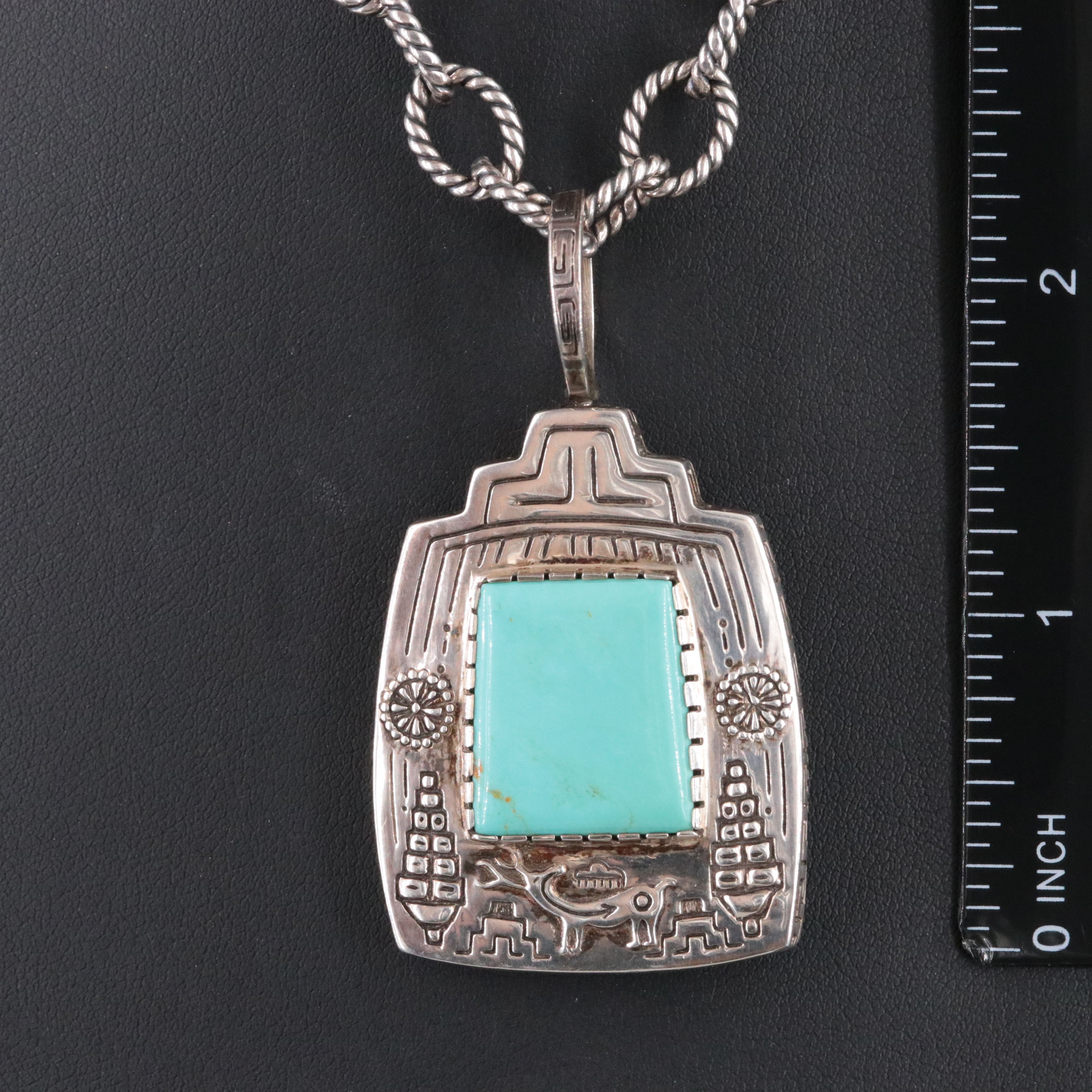 Carol Felley Sterling Reversible Necklace