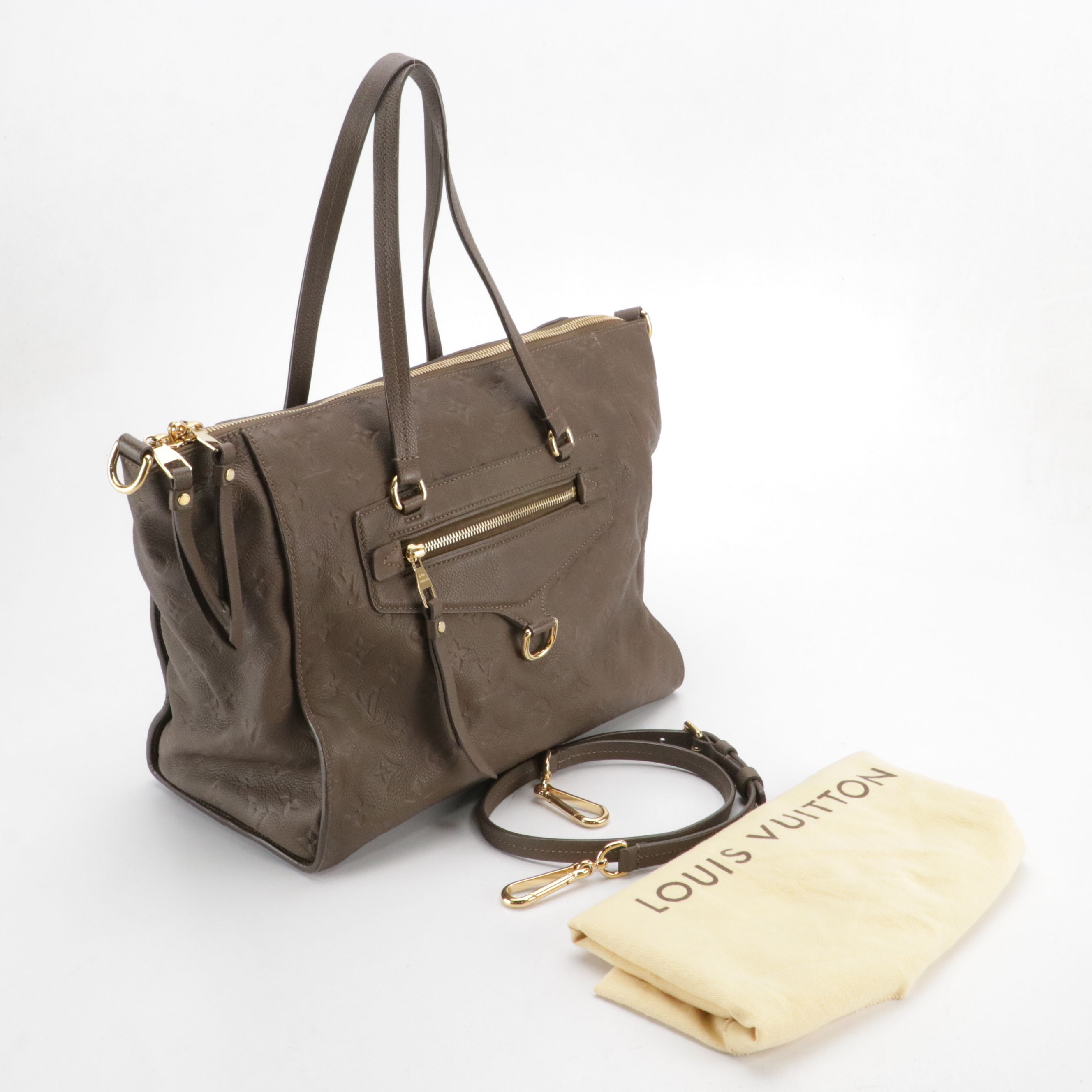 Louis Vuitton Lumineuse Two-Way Shoulder Bag in Ombre Monogram Empreinte Leather