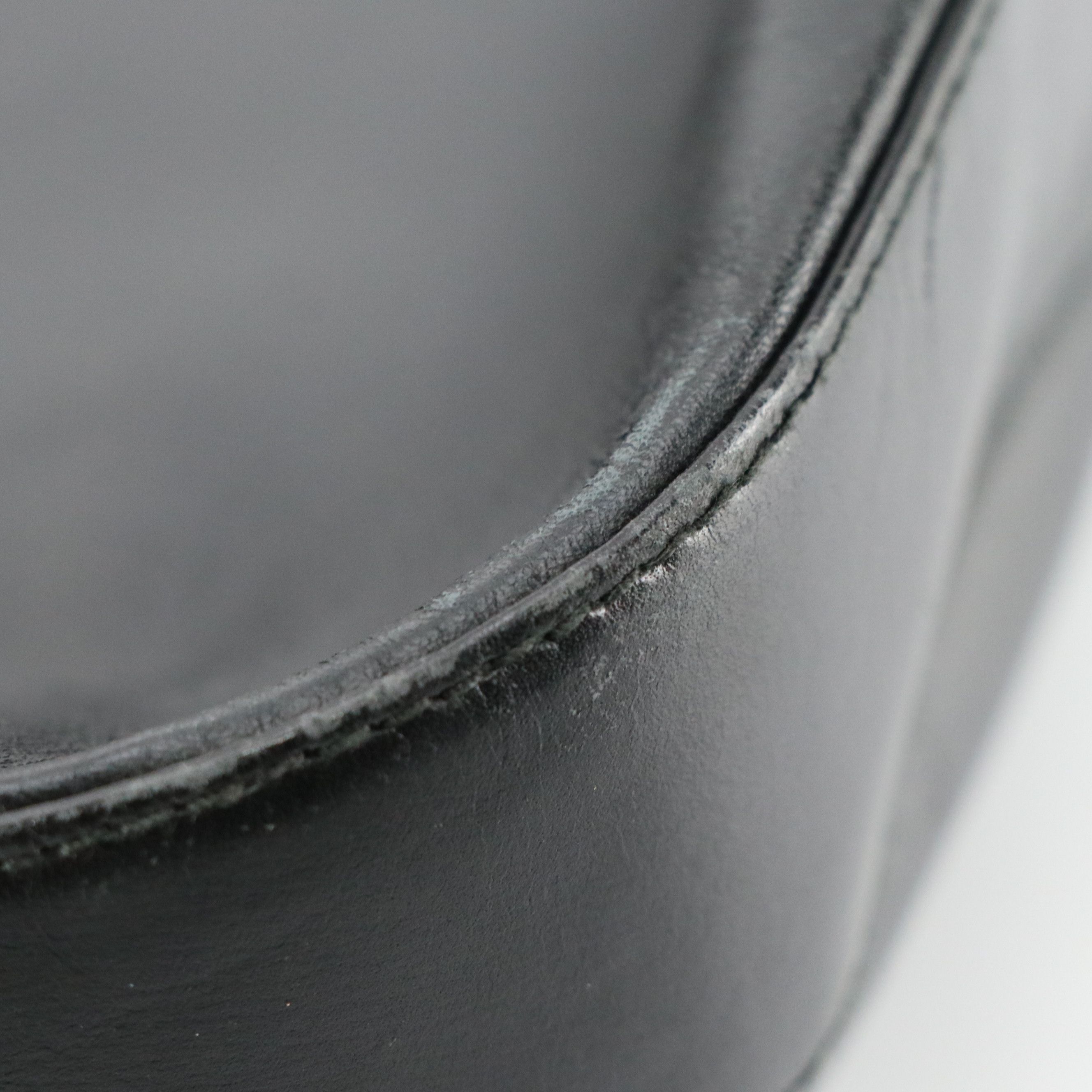 Salvatore Ferragamo Gancini Hobo Shoulder Bag in Black Calfskin Leather