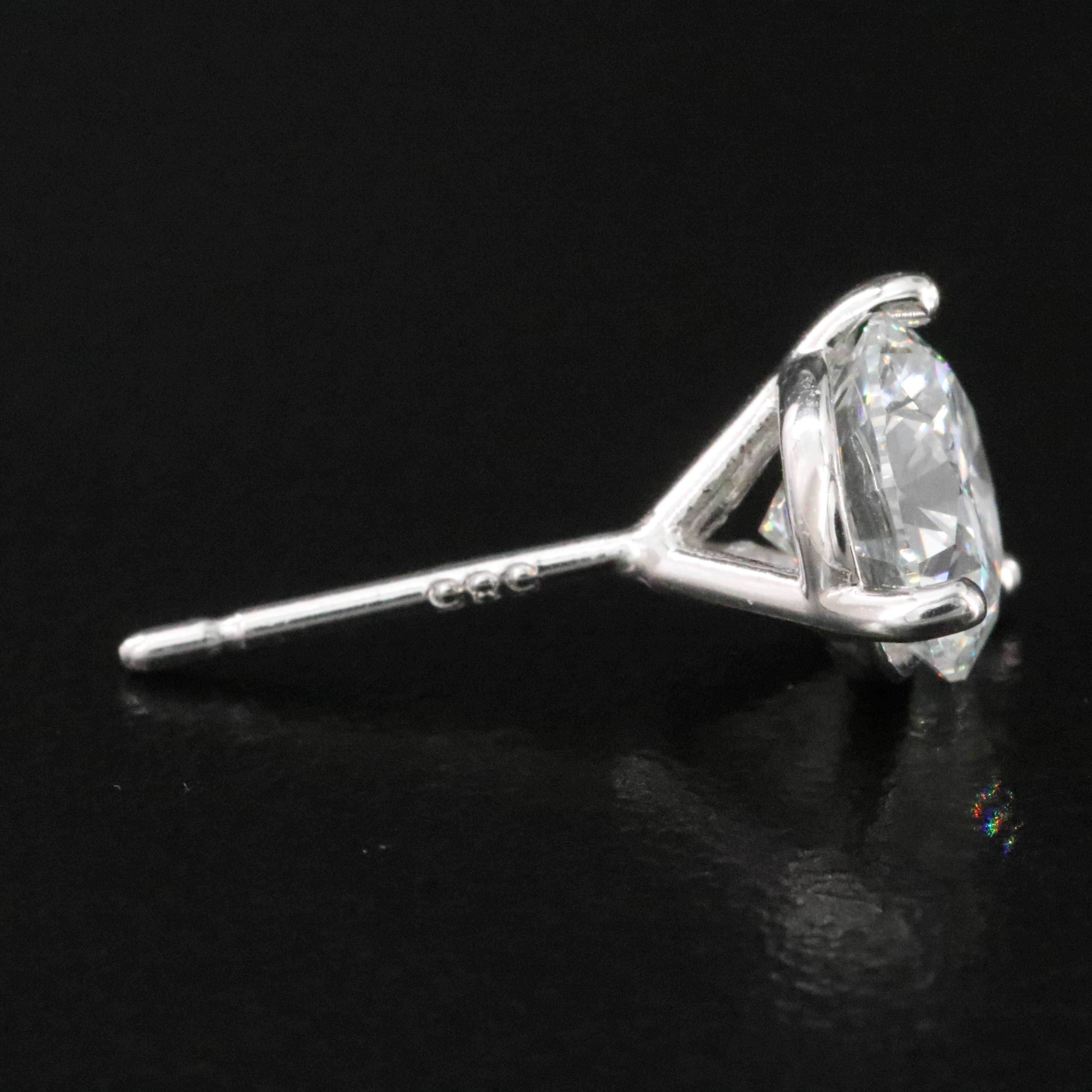 14K 2.00 CTW Lab Grown Diamond Stud Earrings