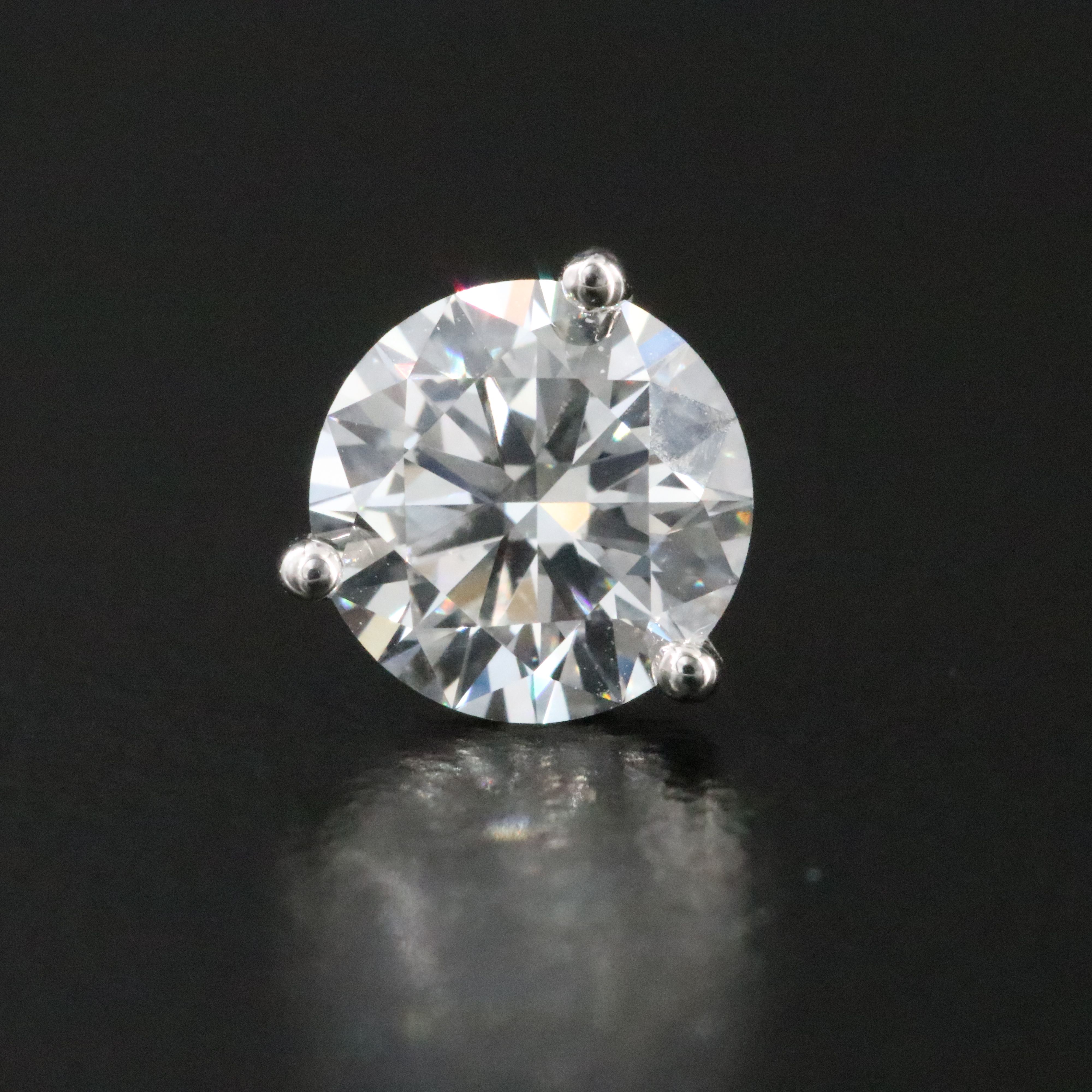 14K 2.00 CTW Lab Grown Diamond Stud Earrings