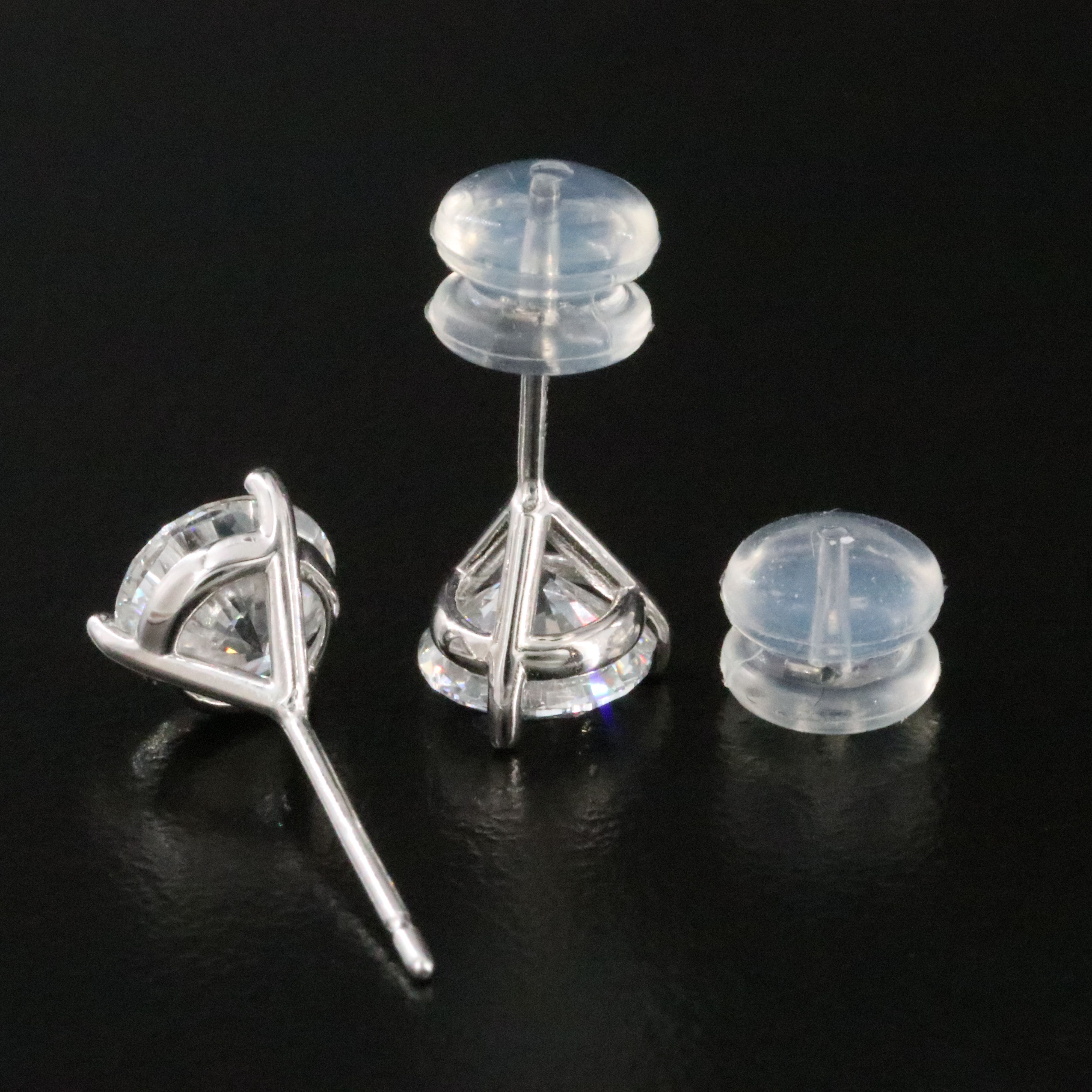 14K 2.00 CTW Lab Grown Diamond Stud Earrings