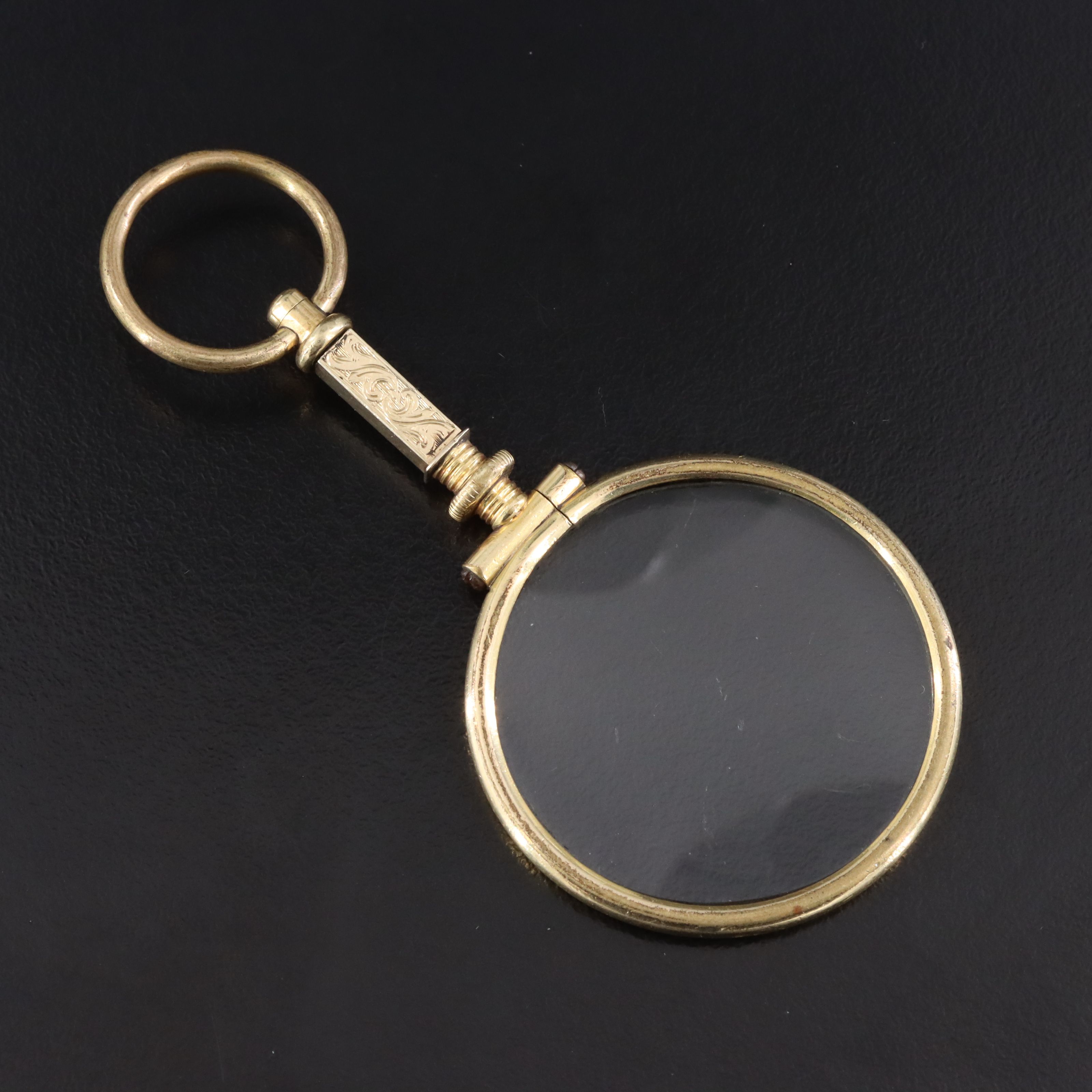 Antique Magnifying Glass Pendant