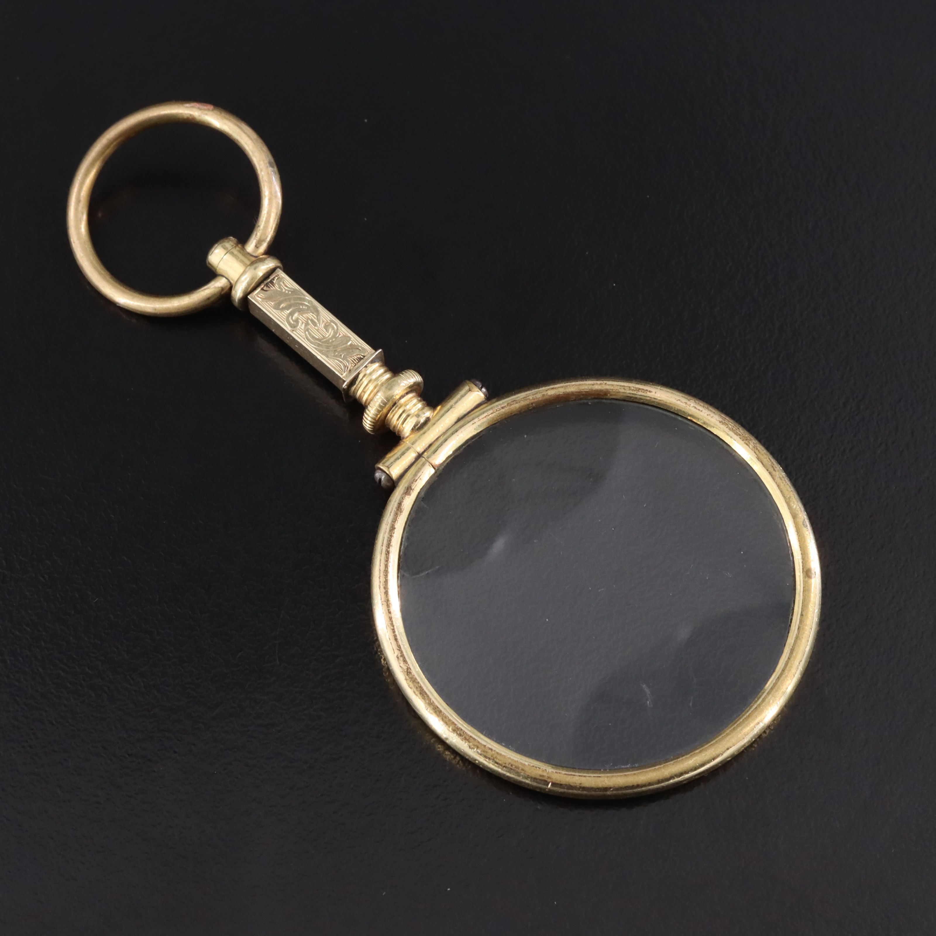 Antique Magnifying Glass Pendant
