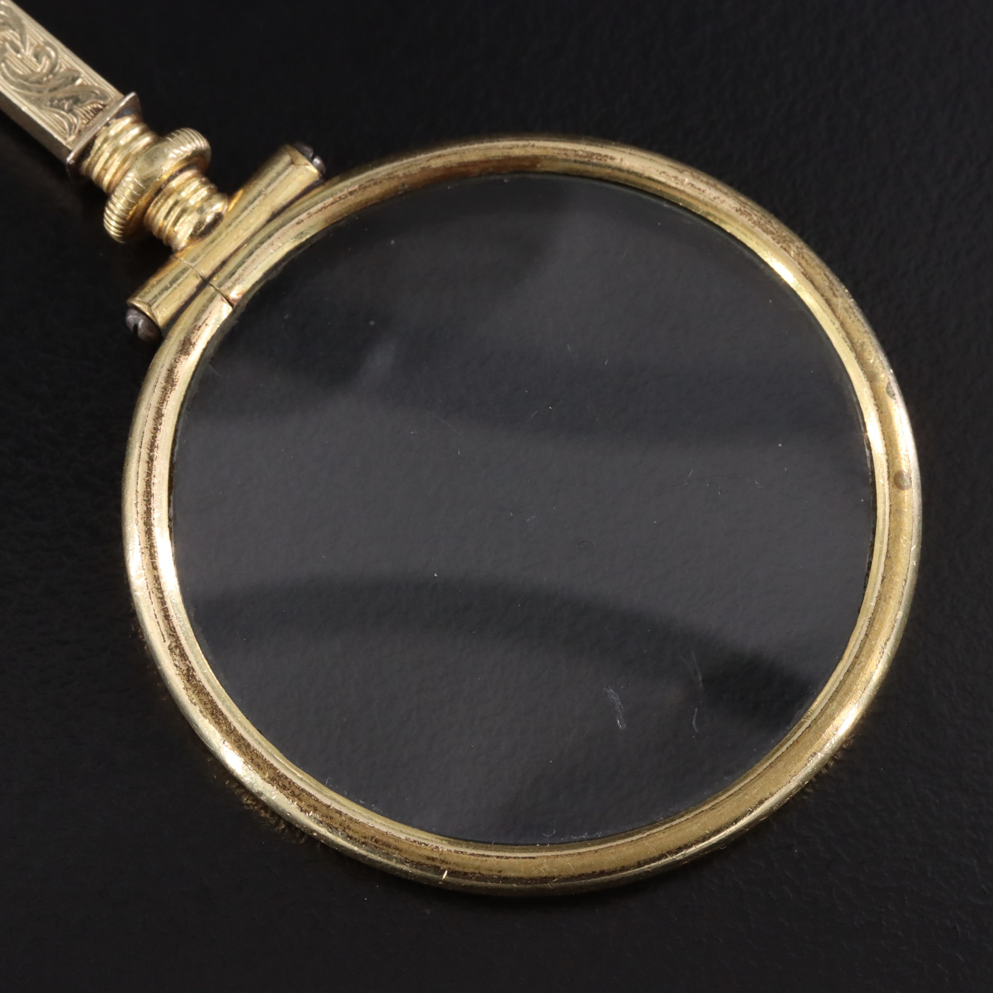 Antique Magnifying Glass Pendant