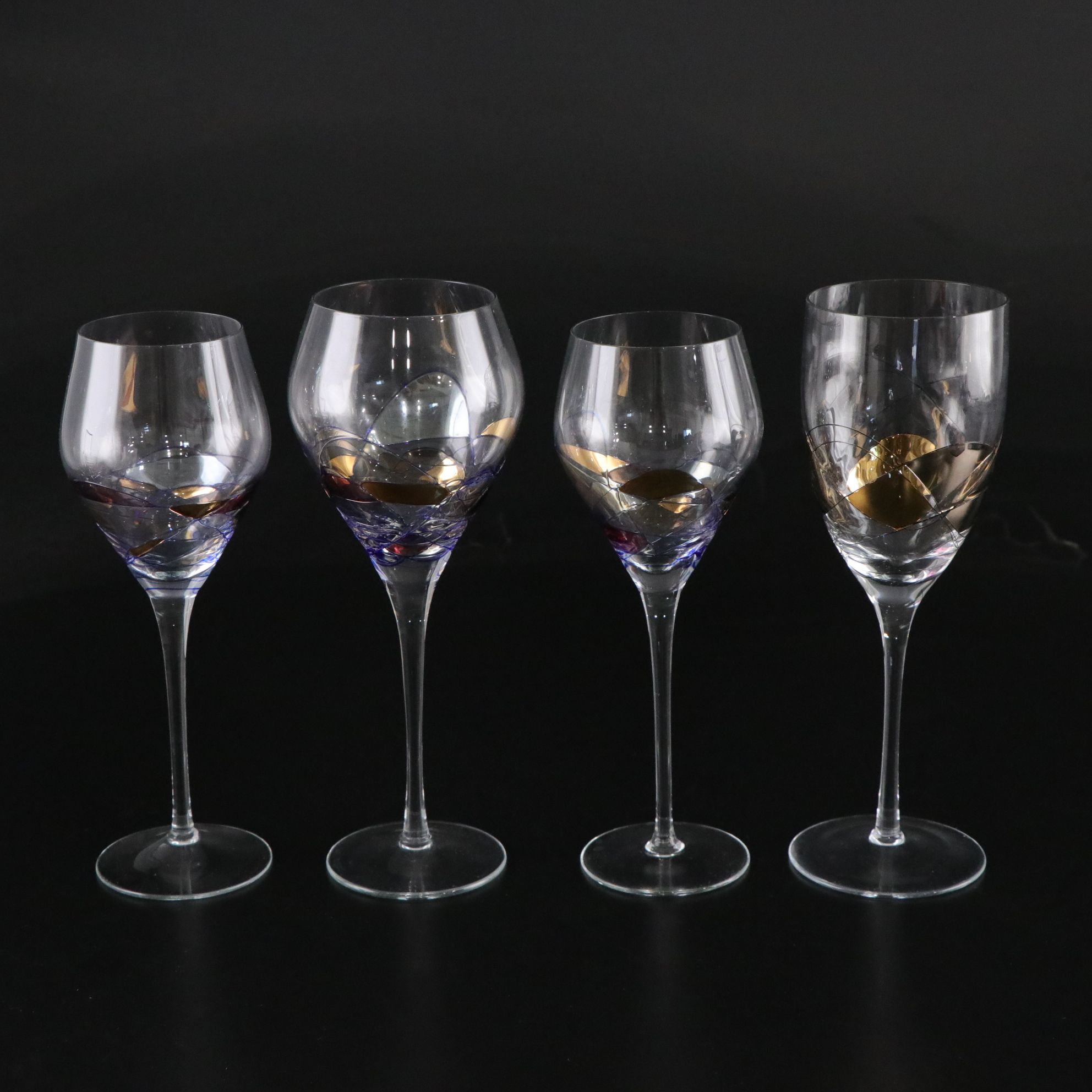 Mixed Glass Stemware, Late 20th to 21st Century