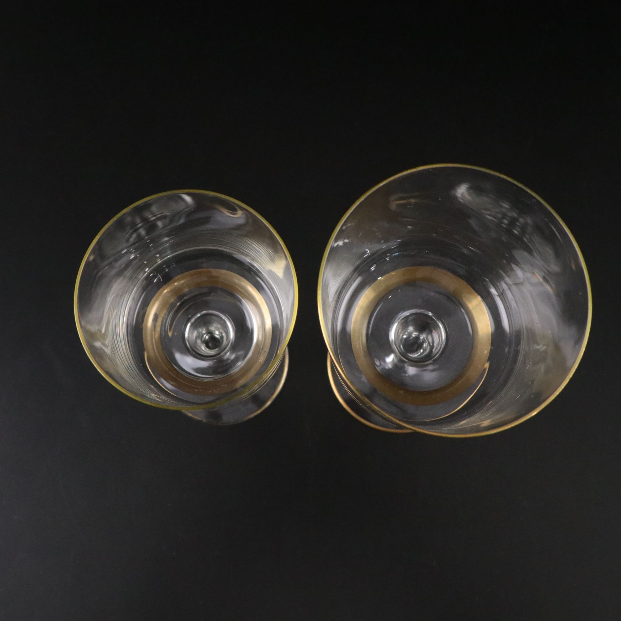 Mixed Glass Stemware, Late 20th to 21st Century