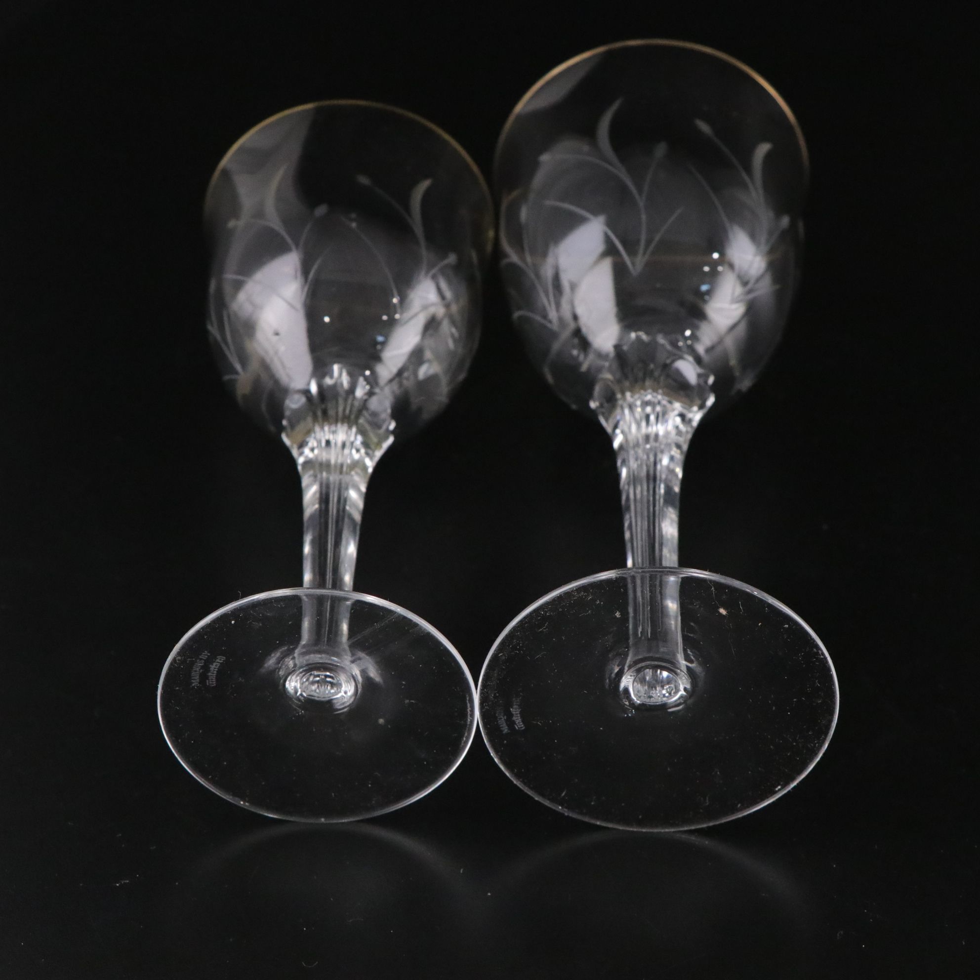 Mixed Glass Stemware, Late 20th to 21st Century